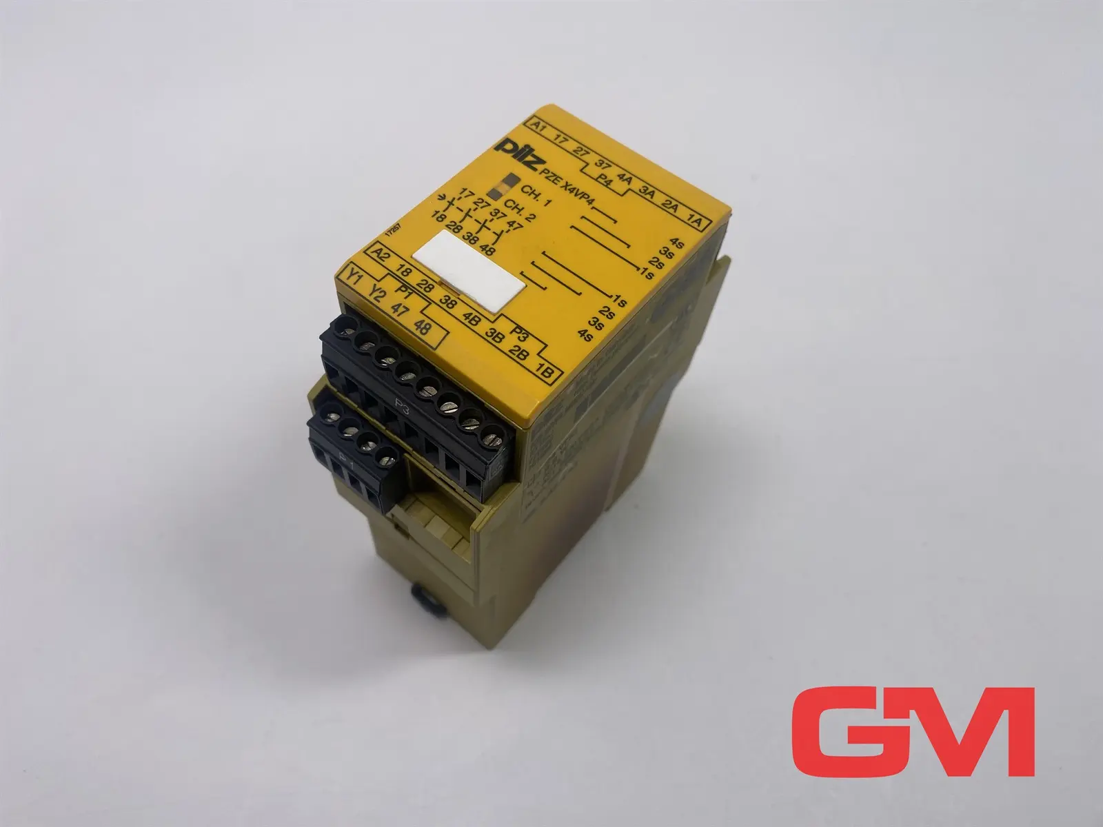Produktfoto 1 von Pilz Kontakterweiterung PZE X4VP4 24VDC 4n/o relay 777586 leicht beschädigt