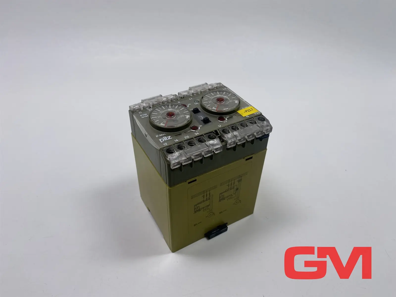 Produktfoto 1 von Pilz Stromüberwachungsrelais P1W/A20/R30/3X400VWS/5A monitoring relay 489625