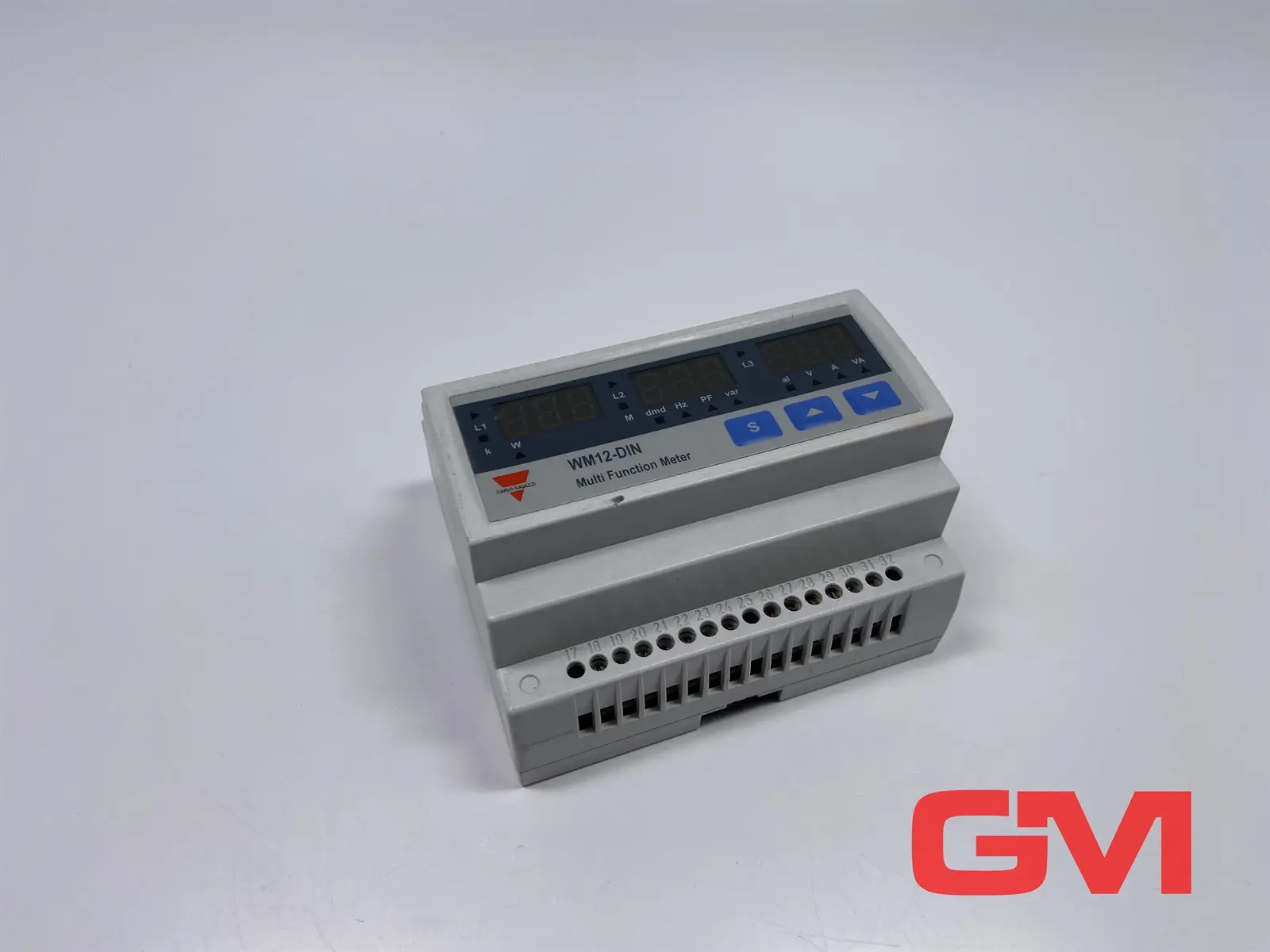 Produktfoto 1 von Carlo Gavazzi Multifunktionsanzeige WM12-DIN.AV6.3.A3X3 WM12-DIN 24VAC