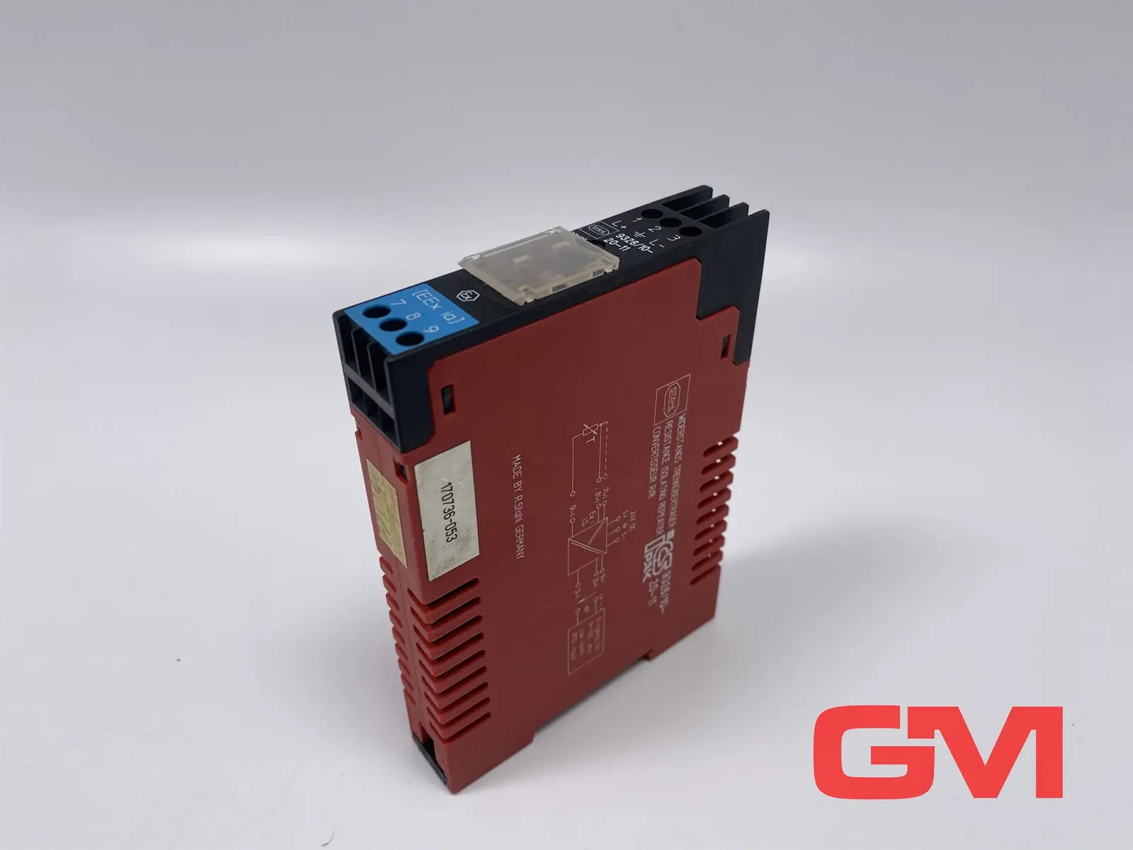 Produktfoto 1 von Stahl Widerstands Trennübertrager 9326/10-20-11 resistance isolating repeater