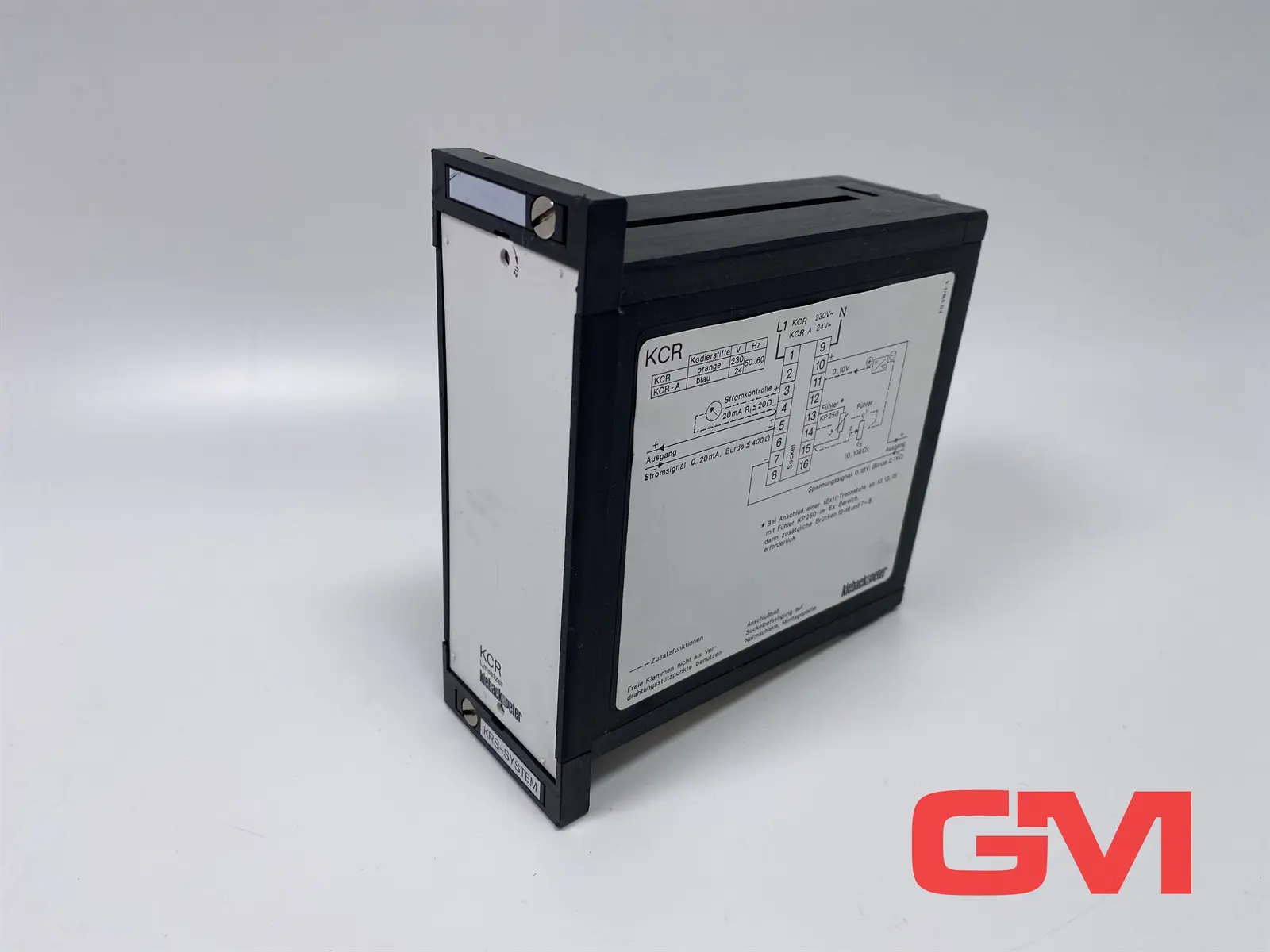 Produktfoto 1 von Kieback&Peter Umsetzer KCR-A converter module KCR KRS-System 24V 3,0VA 10mA