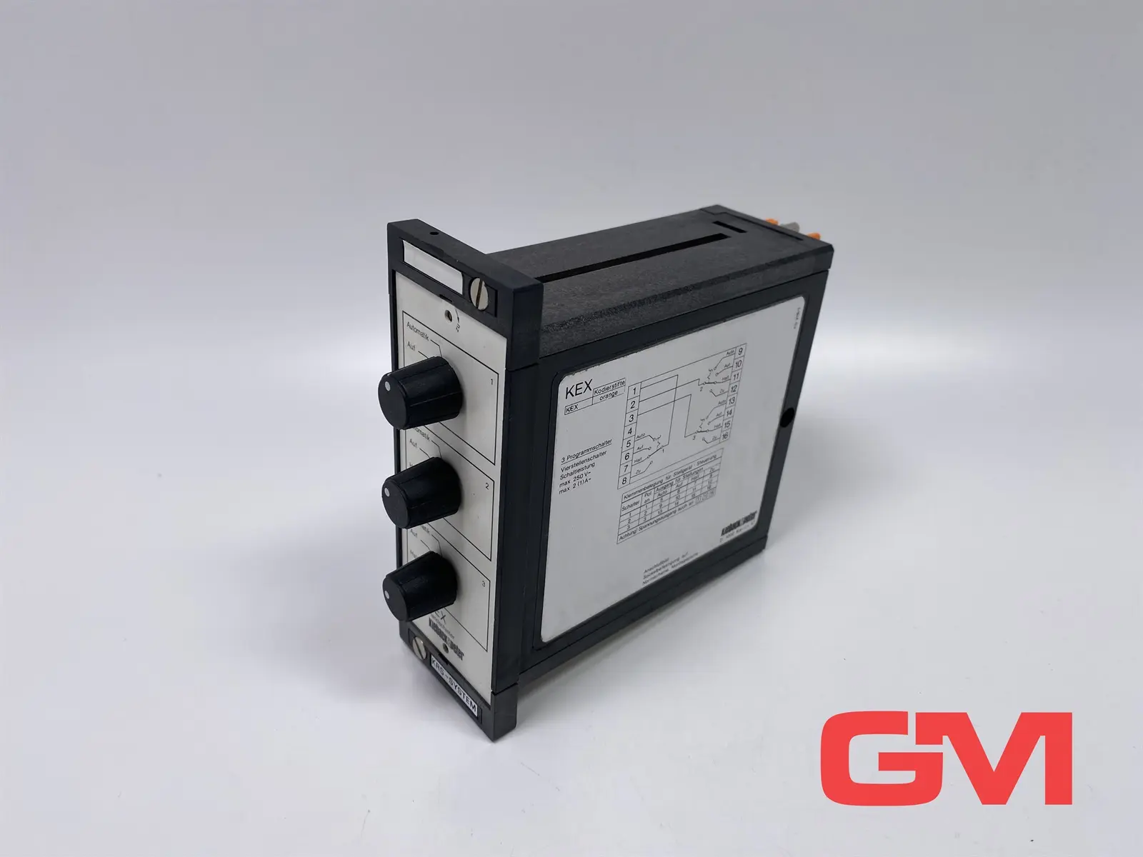 Produktfoto 1 von Kieback & Peter Handschalter KEX manual switch KRS-System 3 Programmschalter