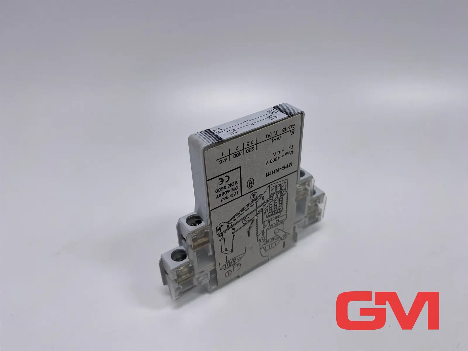 Produktfoto 1 von Moeller Hilfskontakt MPS-NHI11 Auxiliary Contact 4000V 6A Hilfsschalter