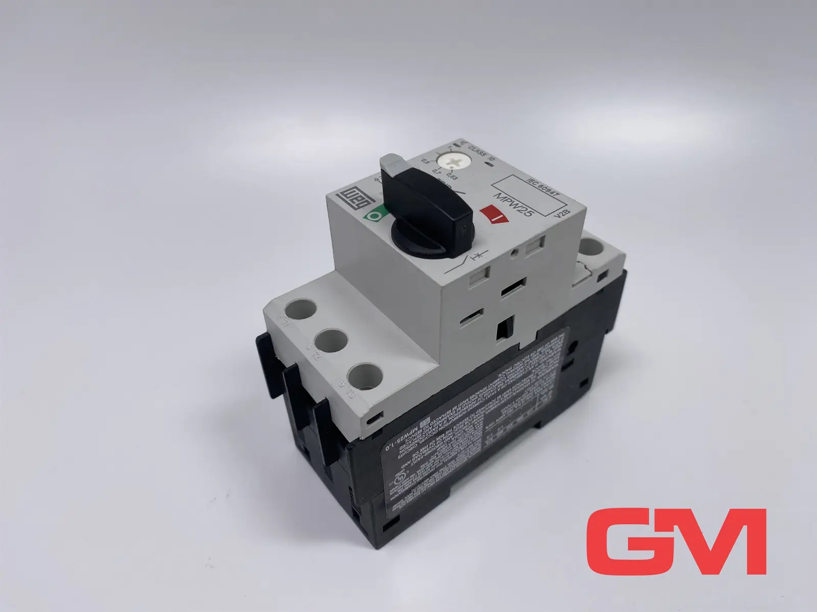 Produktfoto 1 von WEG Motorschutzschalter MPW25-1,0 circuit breaker 0,63-1A 10409813 MPW25-3-U001