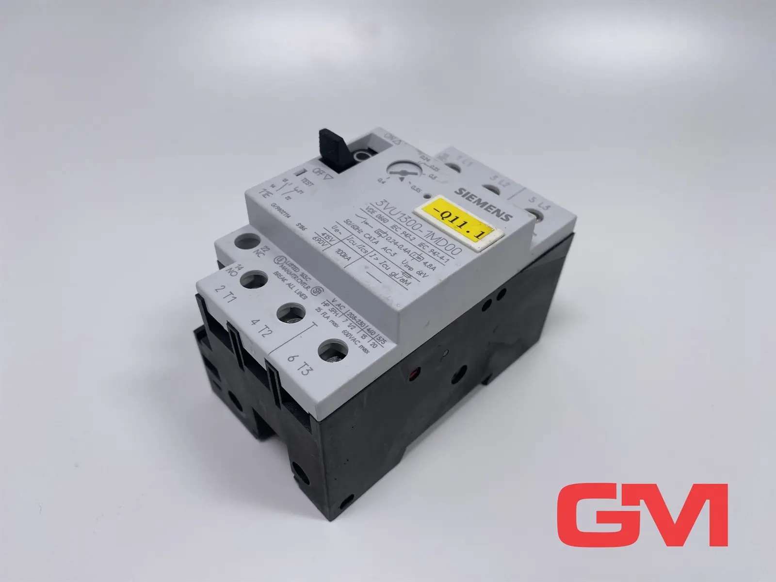Produktfoto 1 von Siemens Leistungsschalter 3VU1300-1MD00 circuit breaker 0,24..0,4A Klammer fehlt