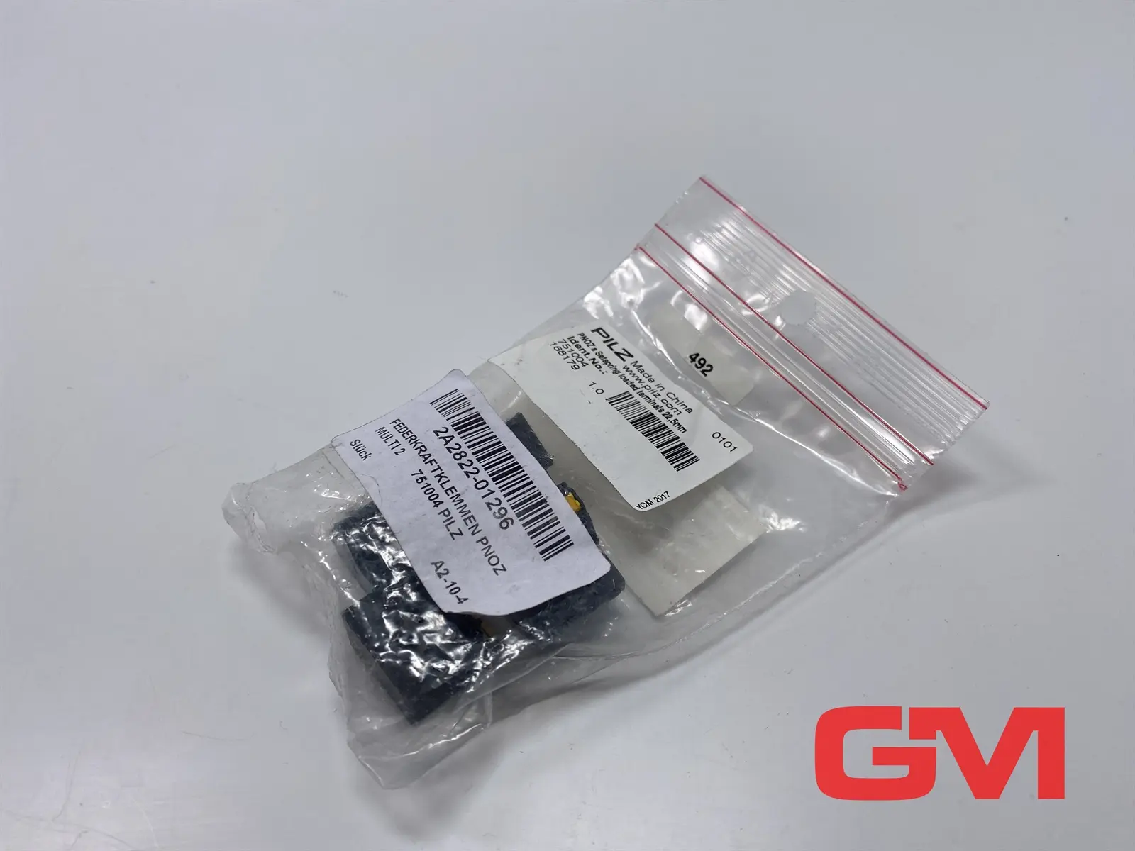 Produktfoto 1 von Set 4x Pilz Federkraftklemmen PNOZ s Setspring loaded terminals 751004 22,5mm