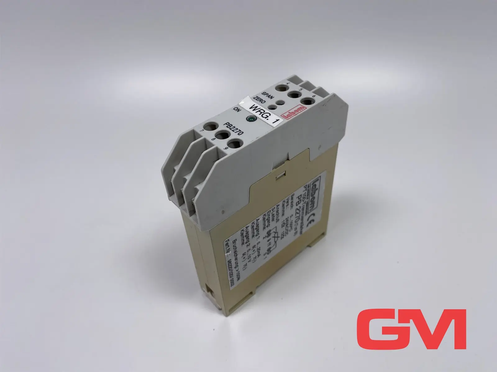 Labom PT100-Trennverstärker PB 2270 (B) isolation amplifier leicht beschädigt