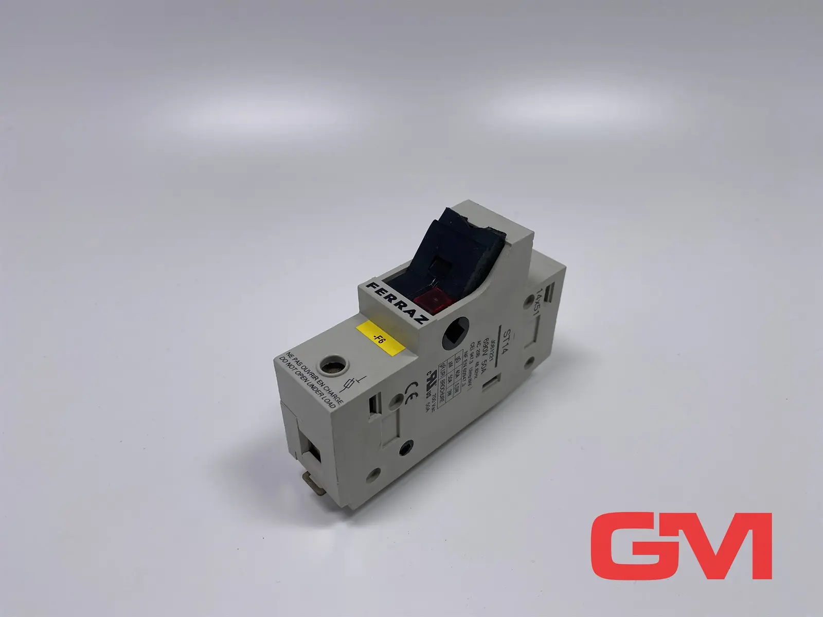 Produktfoto 1 von Ferraz Sicherungshalter ST14 fuse holder J081221 14x51 690V 50A beschädigt
