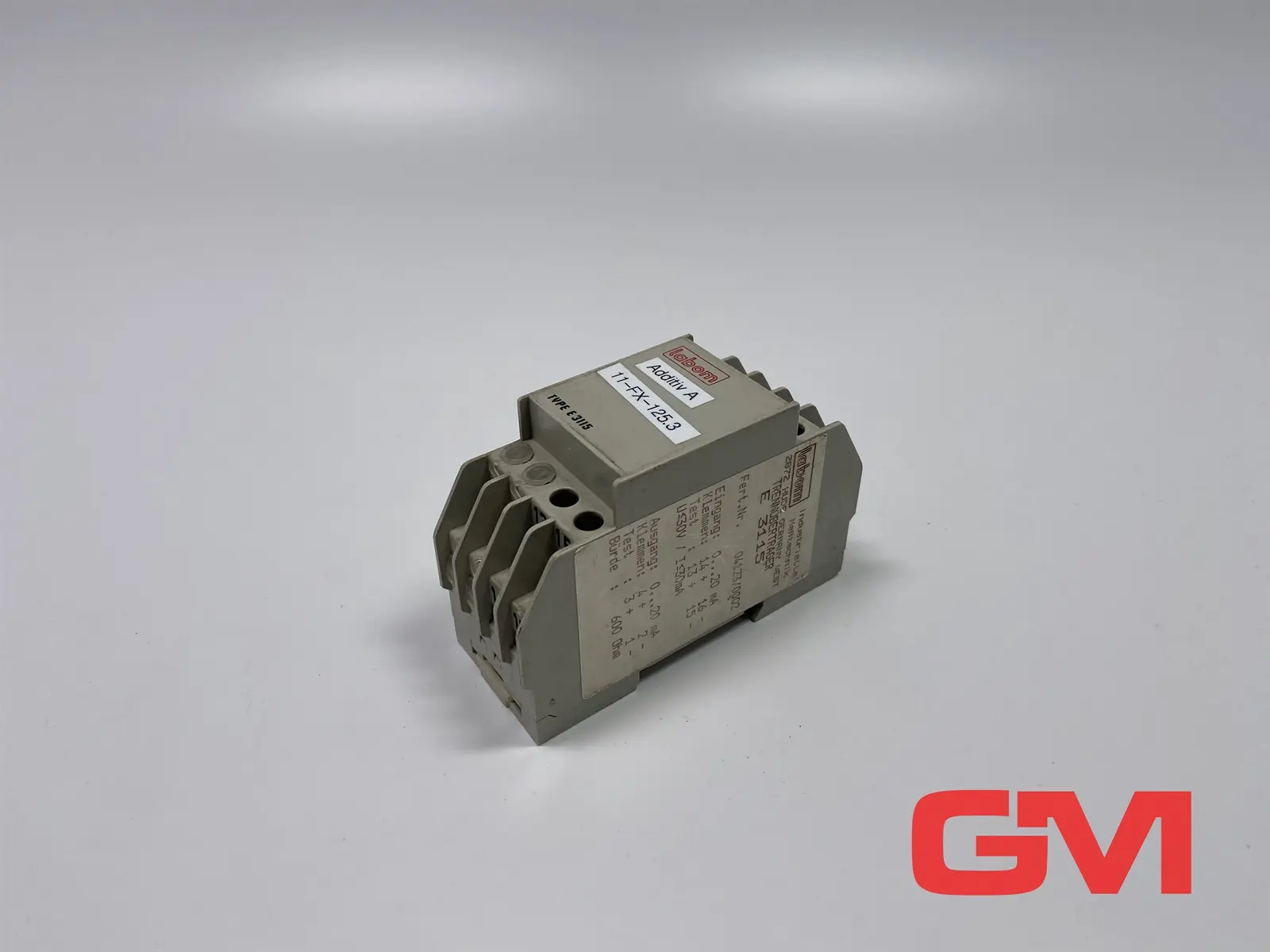 Produktfoto 1 von Labom Trennübertrager E 3115 separator unit Eingang/Ausgang 0-20 mA 30V 600 Ohm