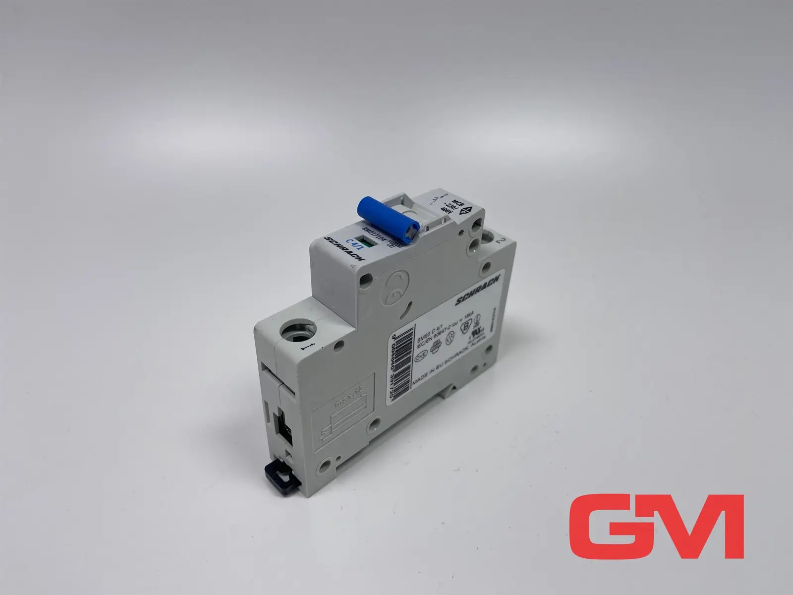 Produktfoto 1 von Schrack AC-Sicherungsautomat BM017104 circuit breaker Serie BMS0 C 4/1 4A