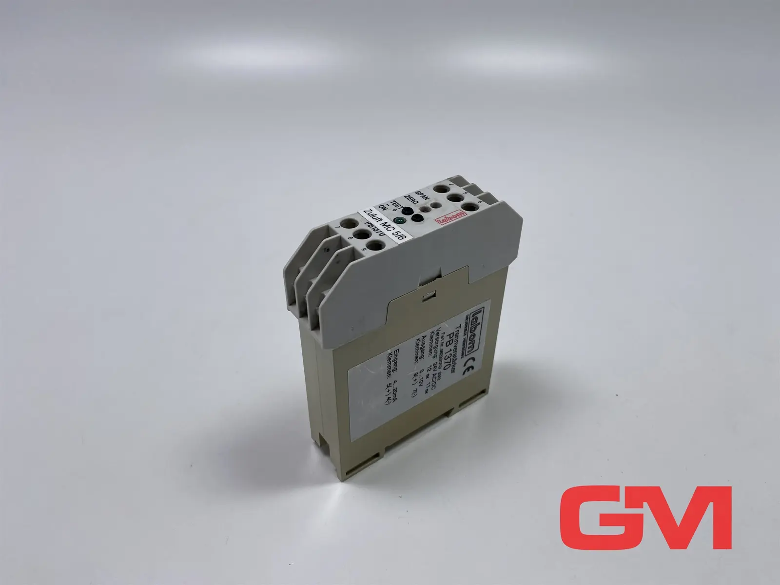 Produktfoto 1 von Labom Trennverstärker PB 1370 buffer amplifier 24V 98220/010/0003 beschädigt