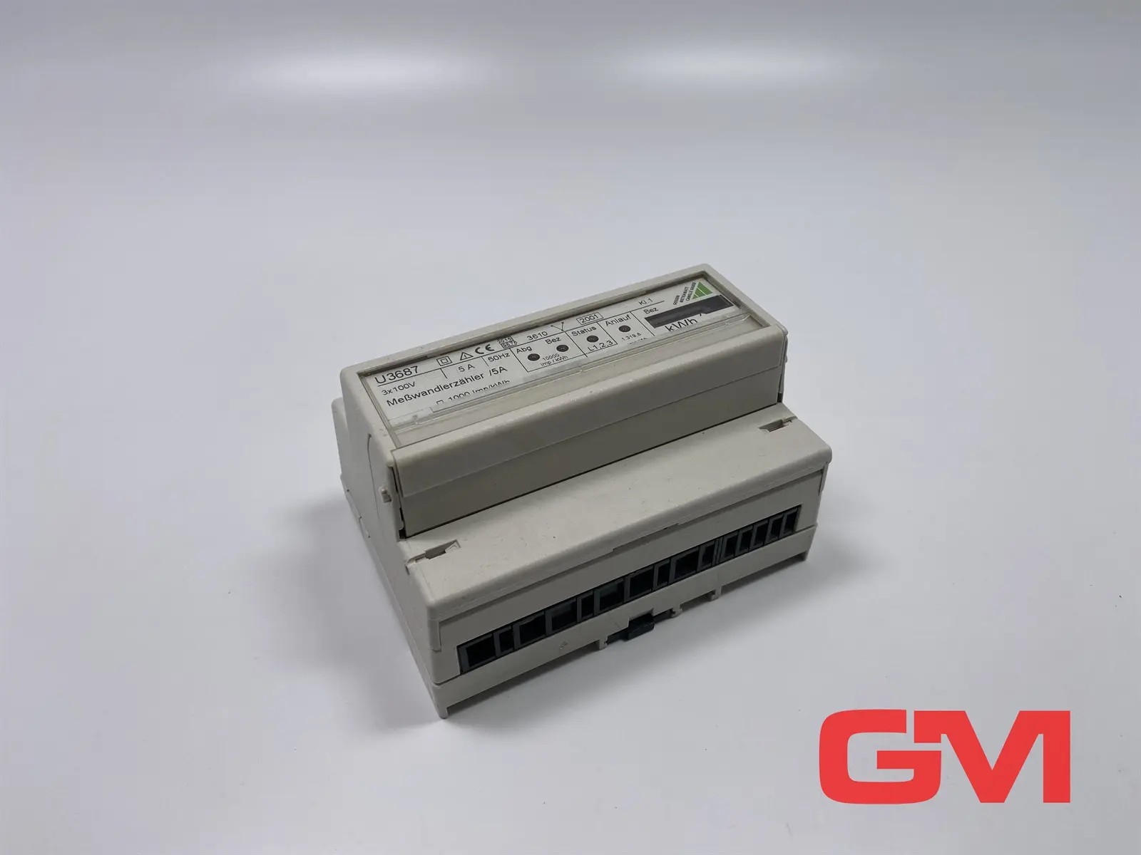Produktfoto 1 von Gossen Metrawatt Messwandlerzähler U3687energy meter 5A 3x100V 1000Imp/kWh