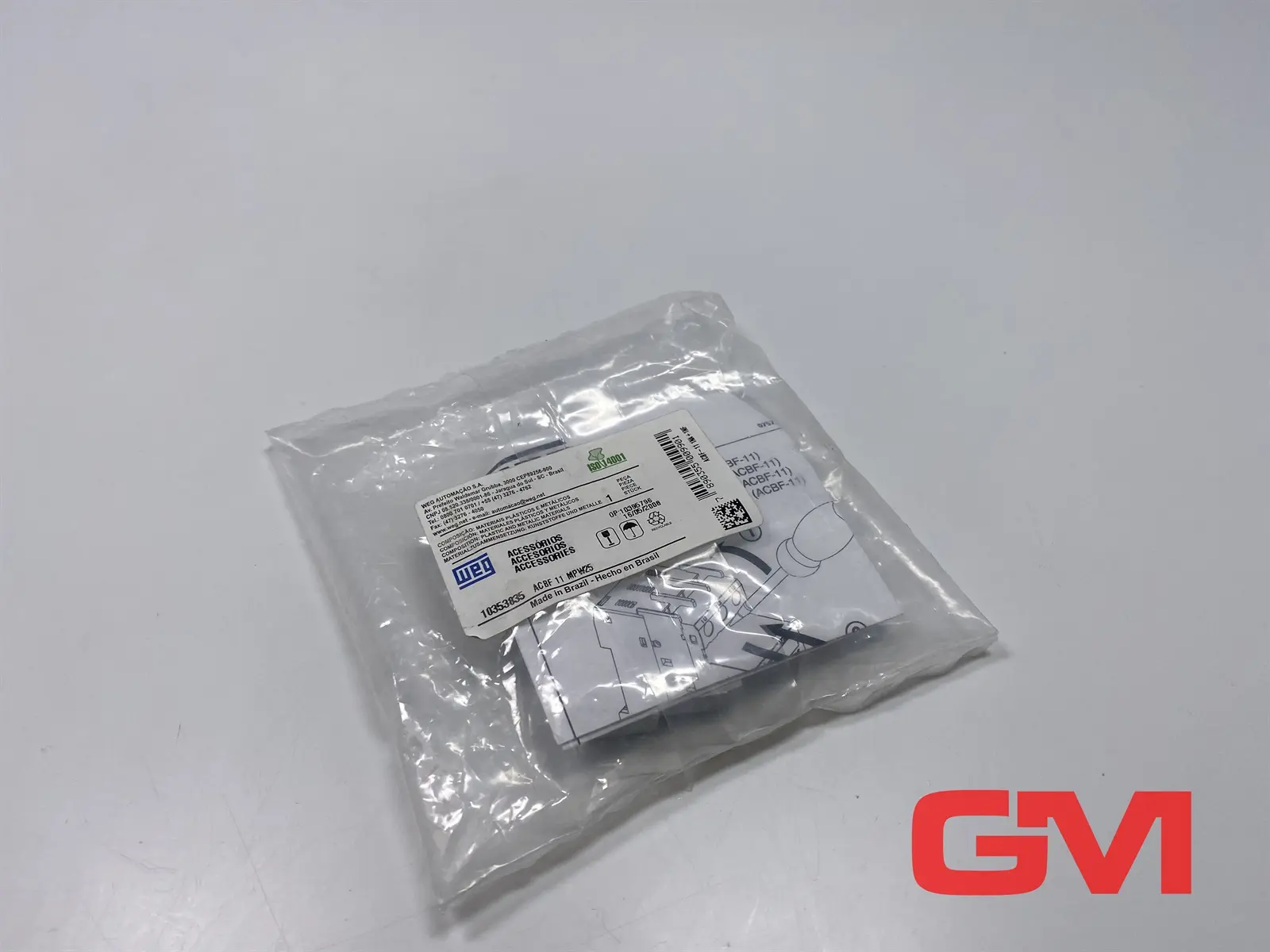 Produktfoto 1 von WEG Hilfskontaktblock ACBF 11 MPW25 auxiliary contact block 10353835 NO+NC