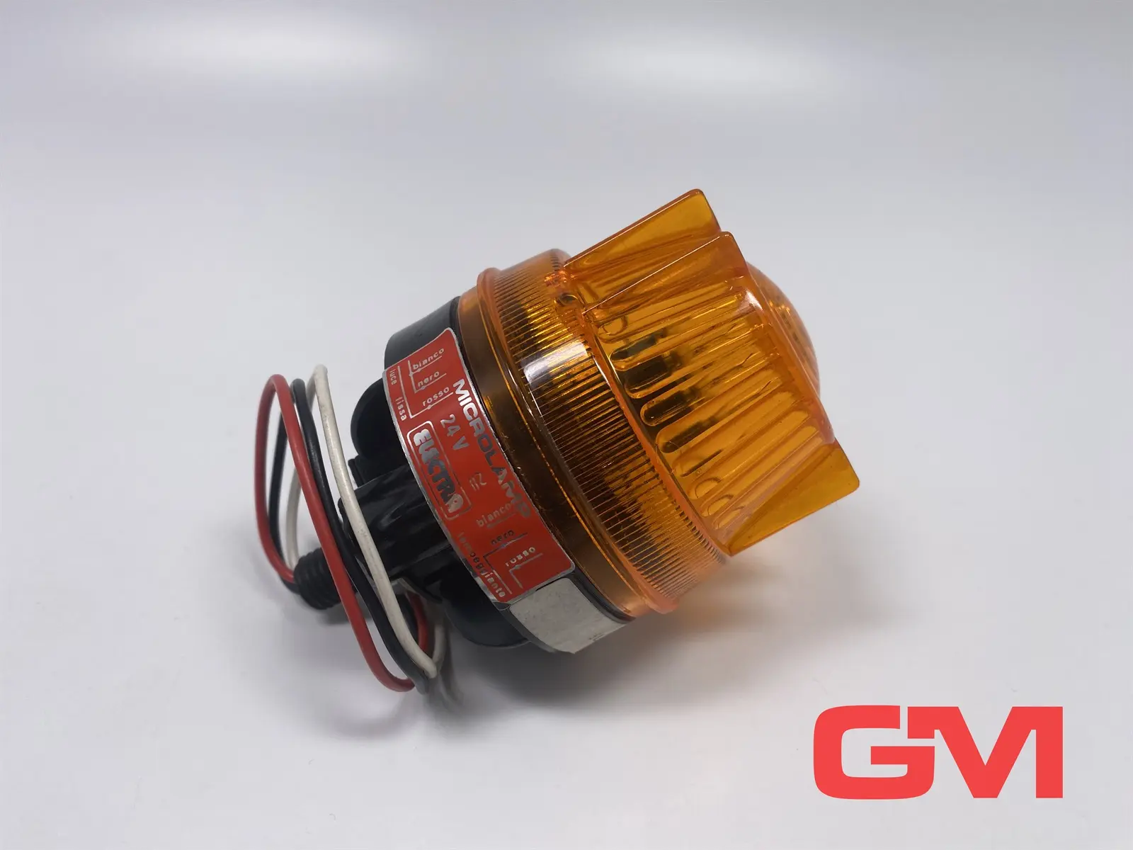 Electra Rundumleuchte SL 503 signal lamp Microlamp gelb Signalleuchte 24V