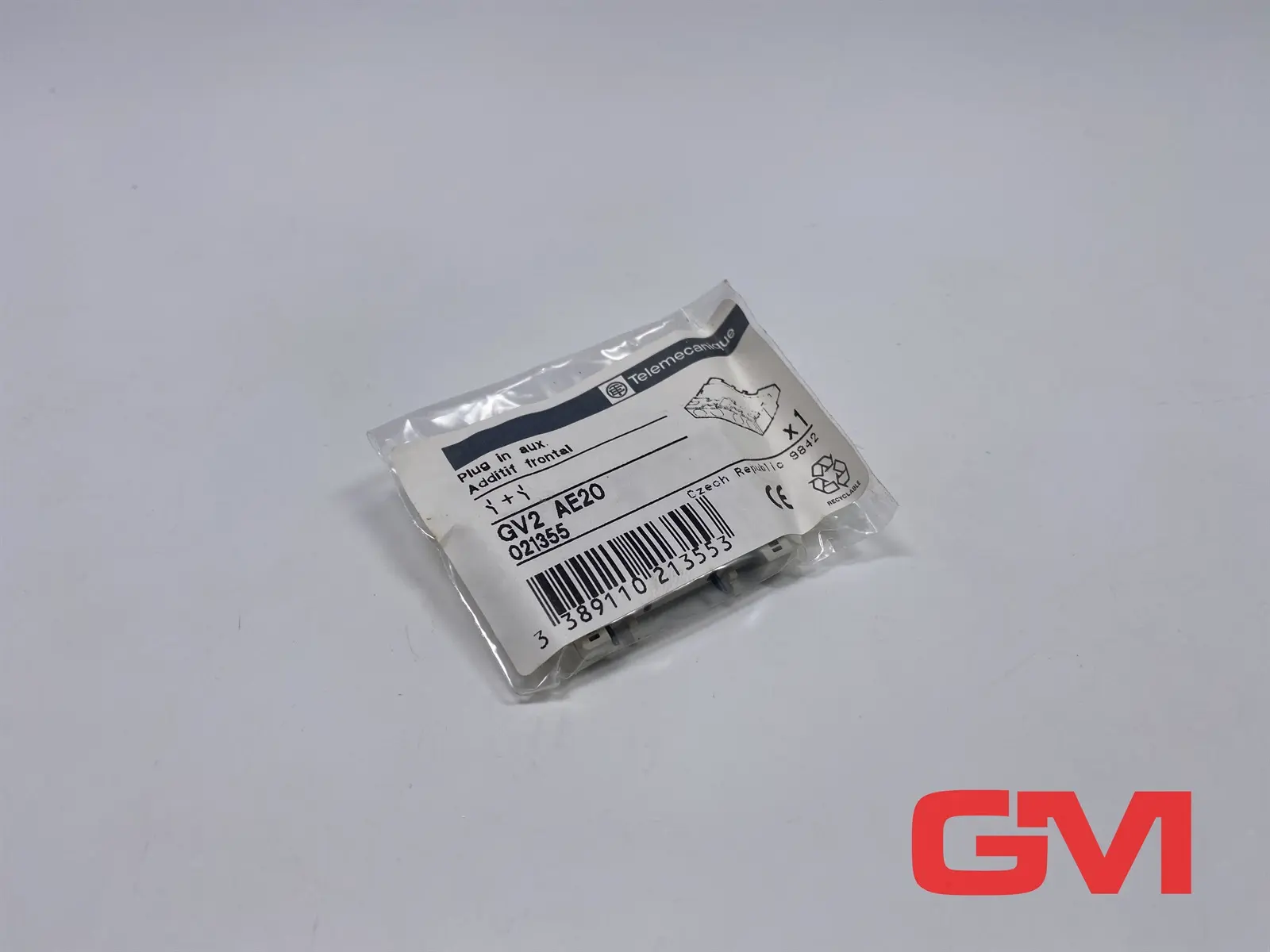 Produktfoto 1 von Telemecanique Hilfsschalter GV2 AE20 plug in auxiliary contact 021355 2NO GVAE20