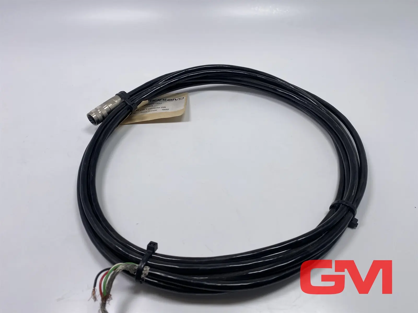 Montalvo Kabel für Wägezelle 11505228 cable for load cell 5m Steckverbinder DIN