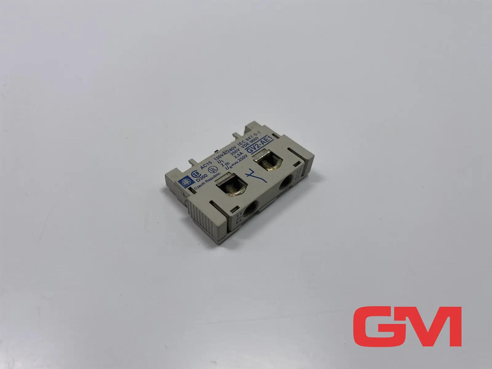Produktfoto 1 von Telemecanique Hilfsschalter GV2-AE1 auxiliary contact NO/NC 021339 GV2AE1