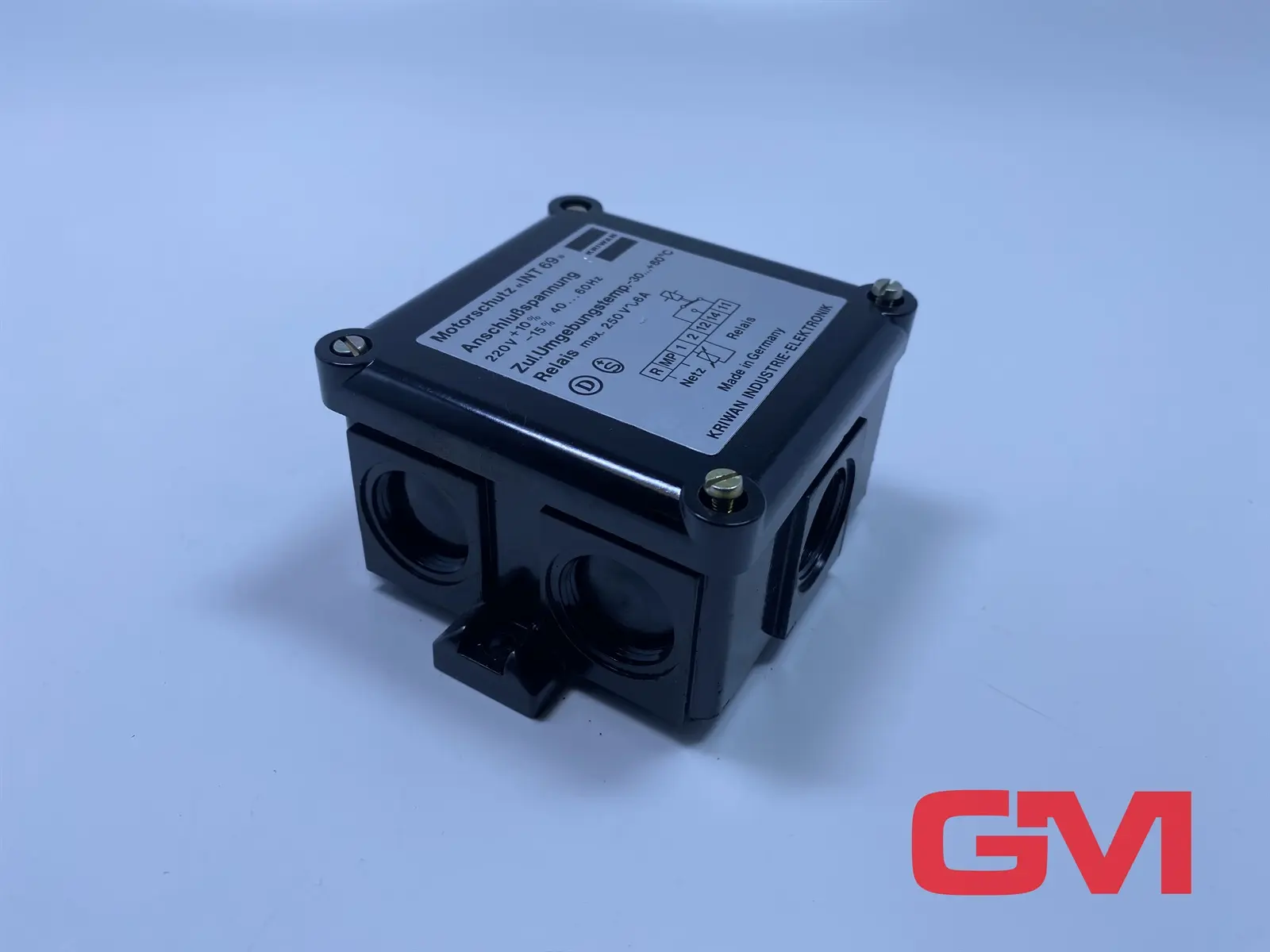 Produktfoto 1 von Kriwan Motorschutz INT69 motor protection relay 220V 40-60Hz Motorschutzrelais