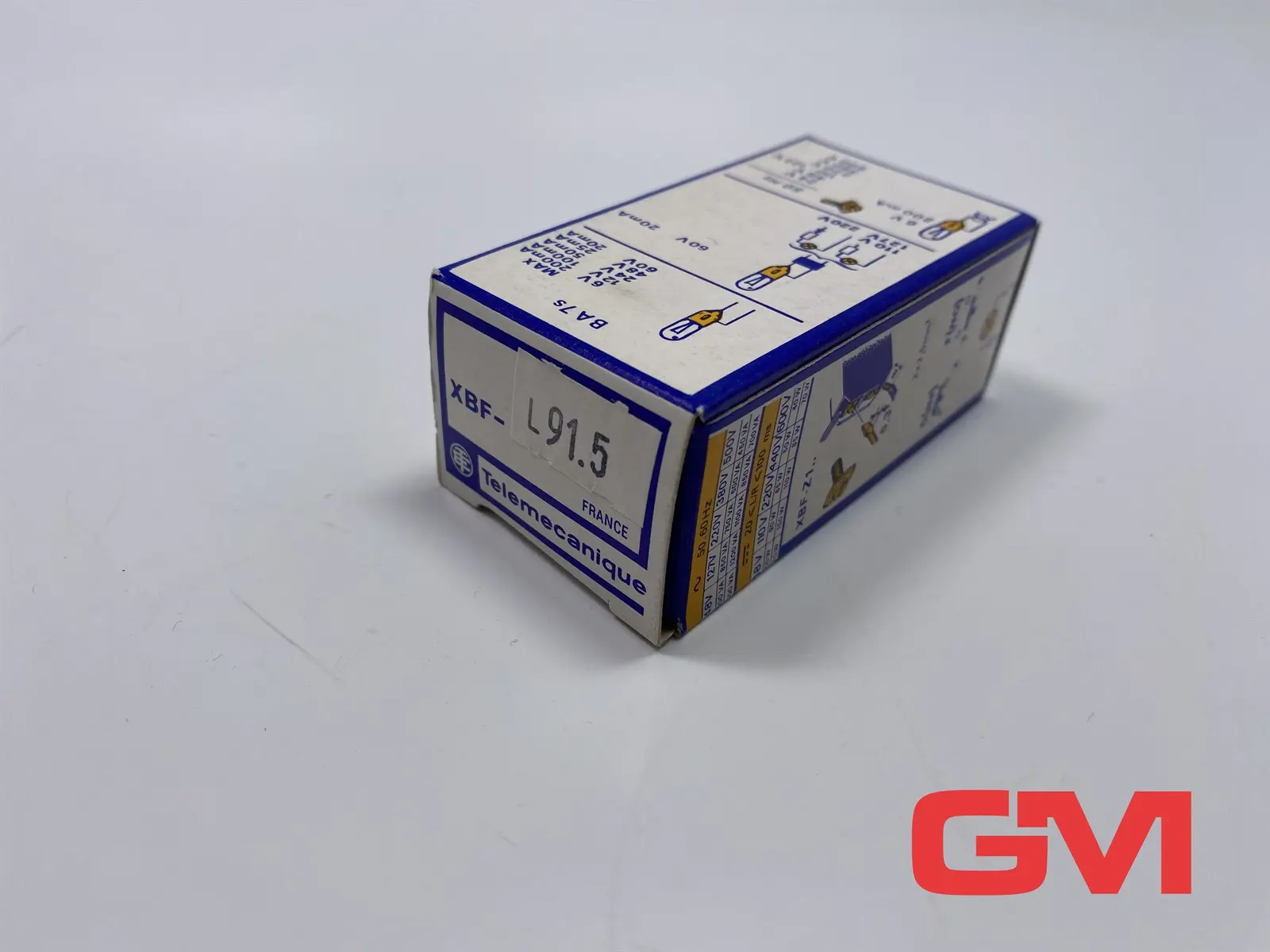 Produktfoto 1 von Telemecanique Lampenfassung XBF-L91.5 lamp holder XBF-L915 6-12-24-48V BA7s 1,2W
