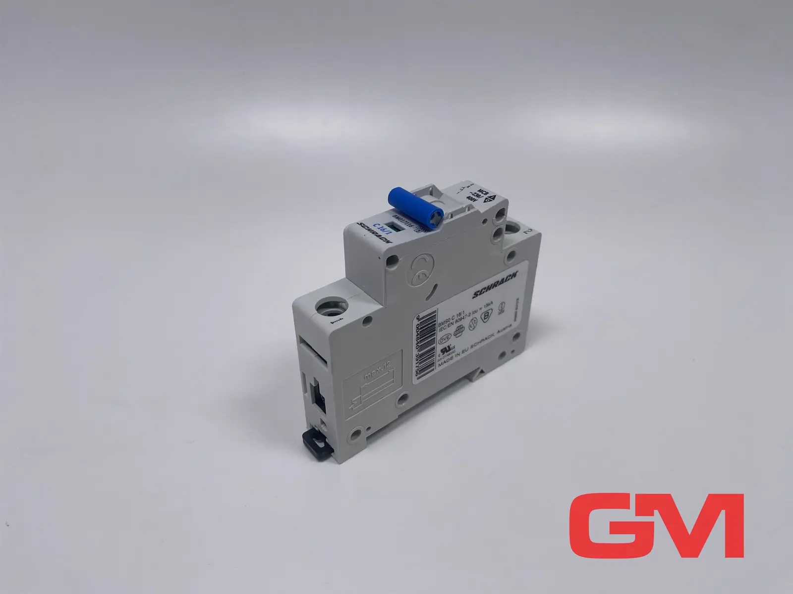 Produktfoto 1 von Schrack Sicherungsautomat BMS0 C 16/1 minaiture circuit breaker 16A BM017116