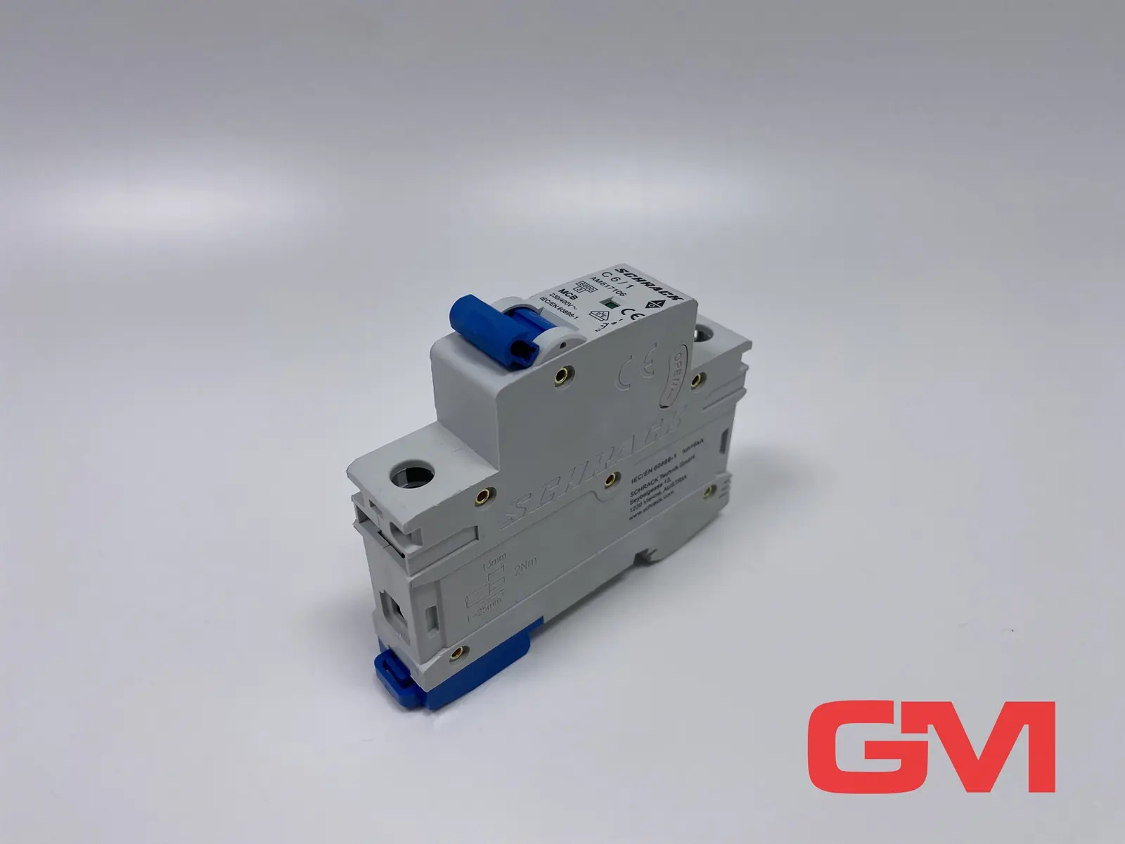 Produktfoto 1 von Schrack Leitungsschutzschalter AM617106 miniature circuit breaker MCB C6/1 6A