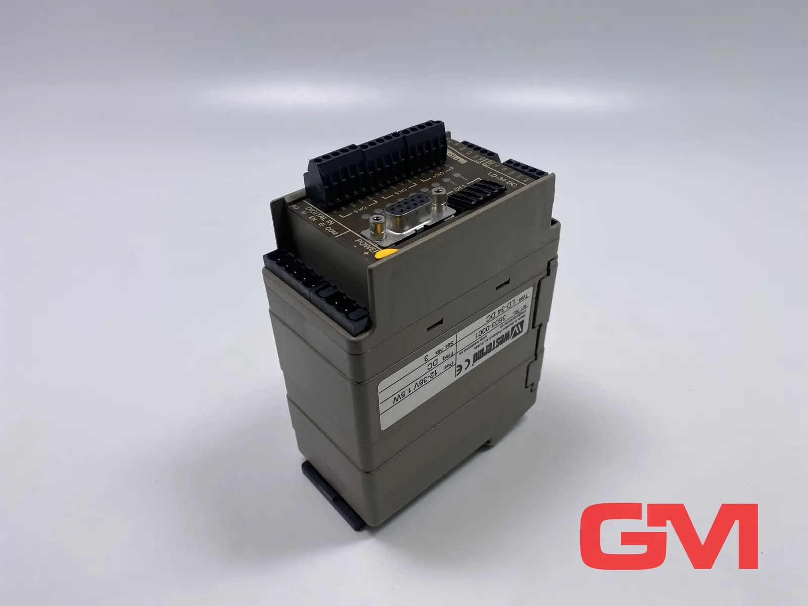 Produktfoto 1 von Westermo Schnittstellenkonverter LD-34 DC interface converter 3603-0001 12-36VDC