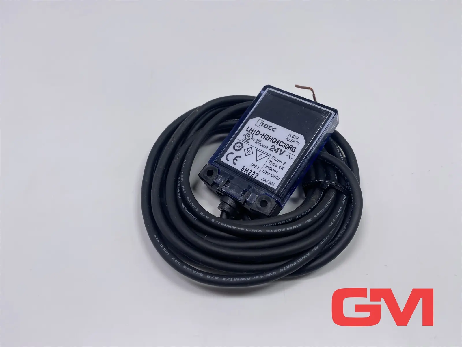 Produktfoto 1 von Idec Signalleuchte LED LH1D-H2HQ4C30RG panel indicator 24V AC/DC Dauerlicht