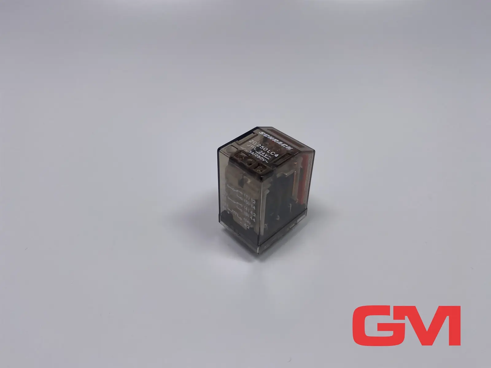 Produktfoto 1 von Schrack Steckrelais ZG250LC4 plug-in relay 24VDC ZG 250 LC4 5A/250V AC