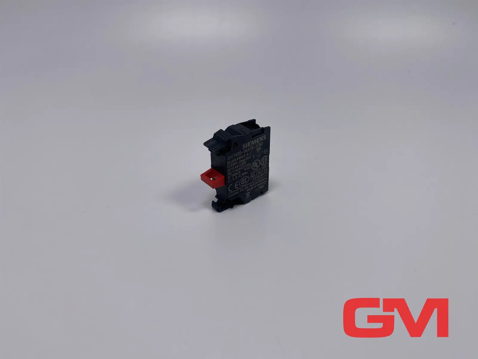 Produktfoto 1 von Siemens Kontaktmodul mit 1 Schaltglied 3SU1400-1AA10-1CA0 contact module 1NC