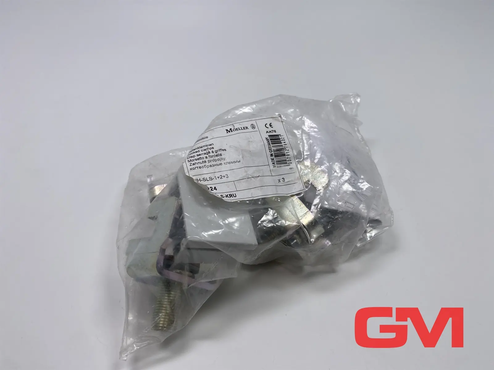Produktfoto 1 von VE 3x Moeller Krallenklemmen Z-NH-SLS-KRU hooked clamps 106224 NH-SLS-1+2+3
