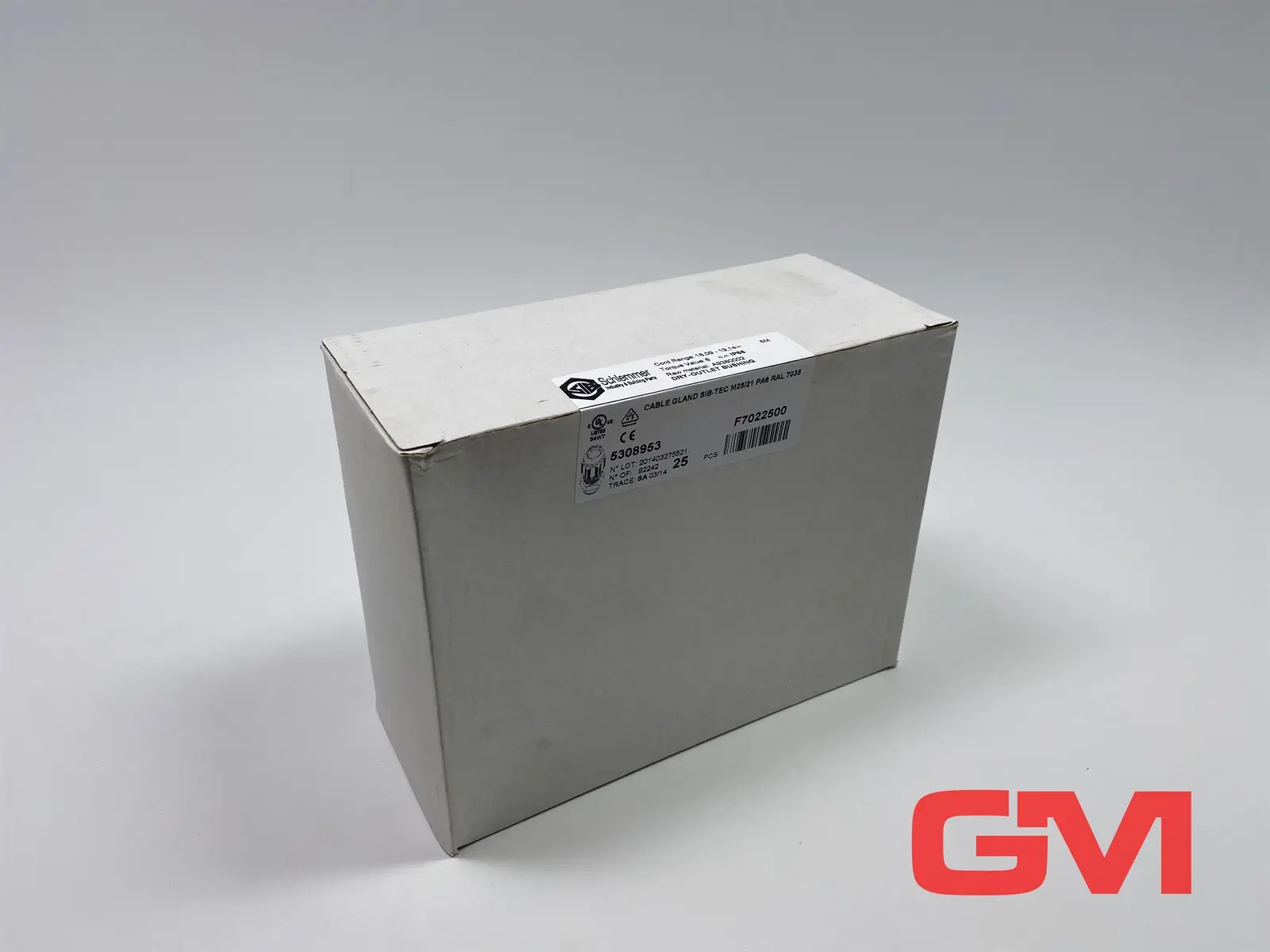 Produktfoto 1 von VE 25x Schlemmer Kabelverschraubung SIB-TEC M25/21 cable gland 5308953 F7022500