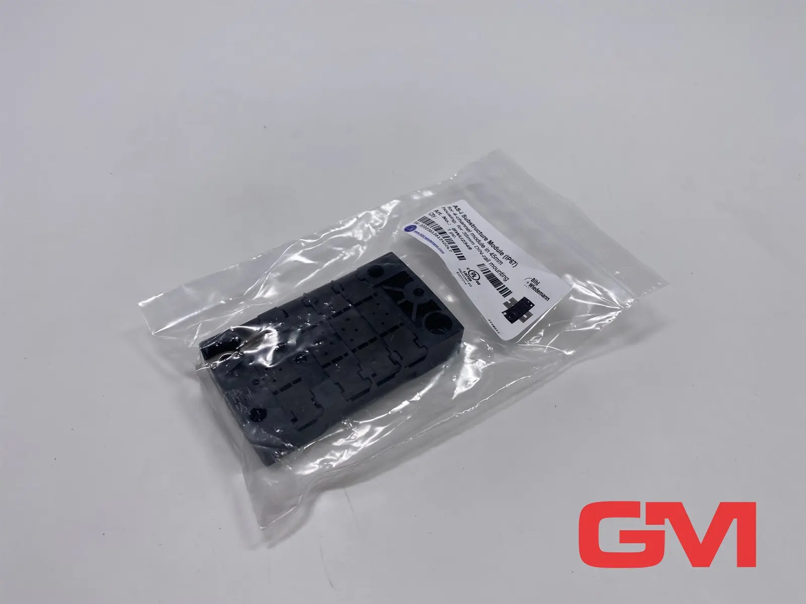 Produktfoto 1 von Bihl+Wiedemann ASi Modulunterteil in IP67 BWU2349 ASi Substructure Module