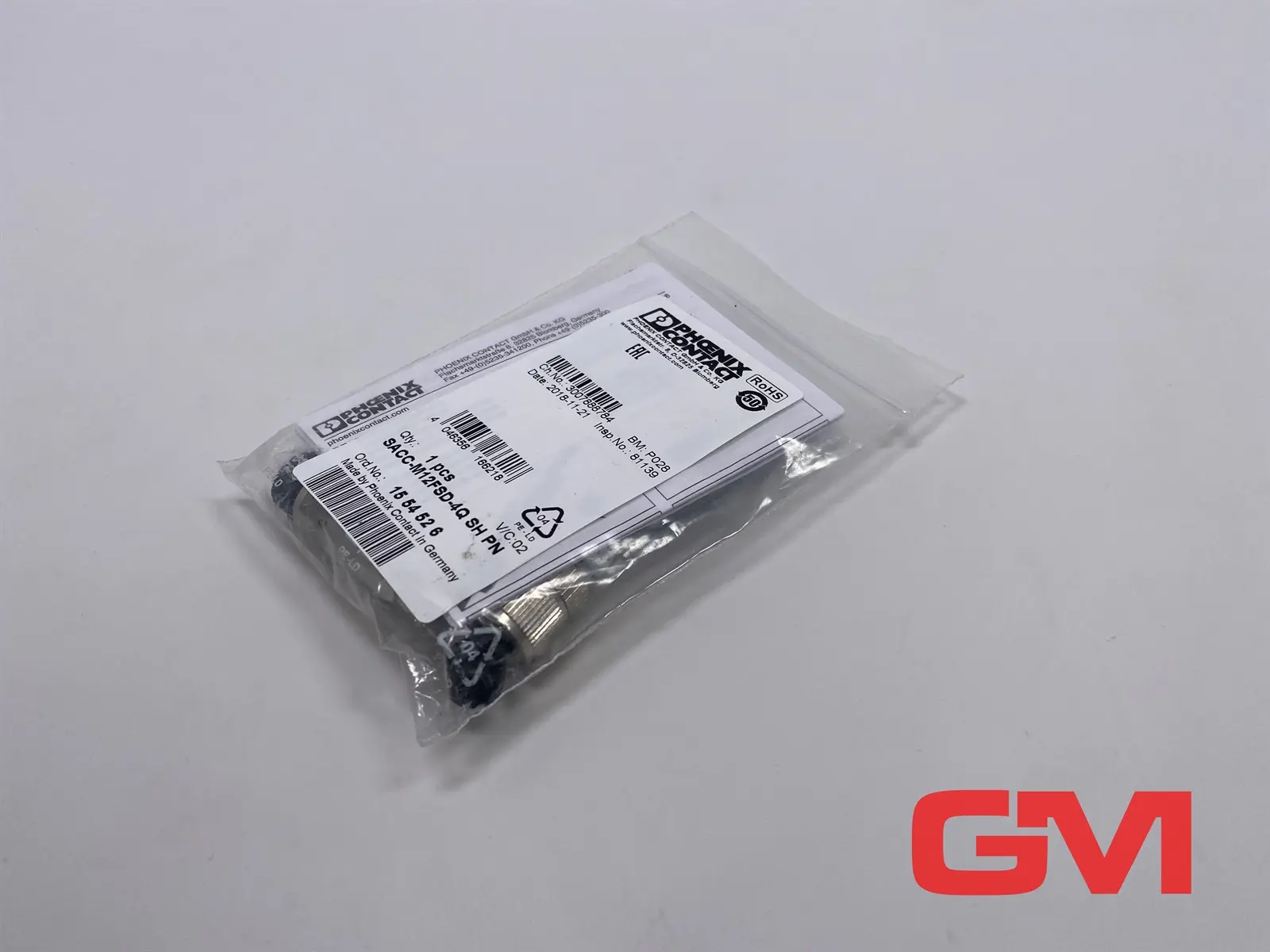Produktfoto 1 von Phoenix Contact Datensteckverbinder SACC-M12FSD-4Q SH PN data connector 1554526