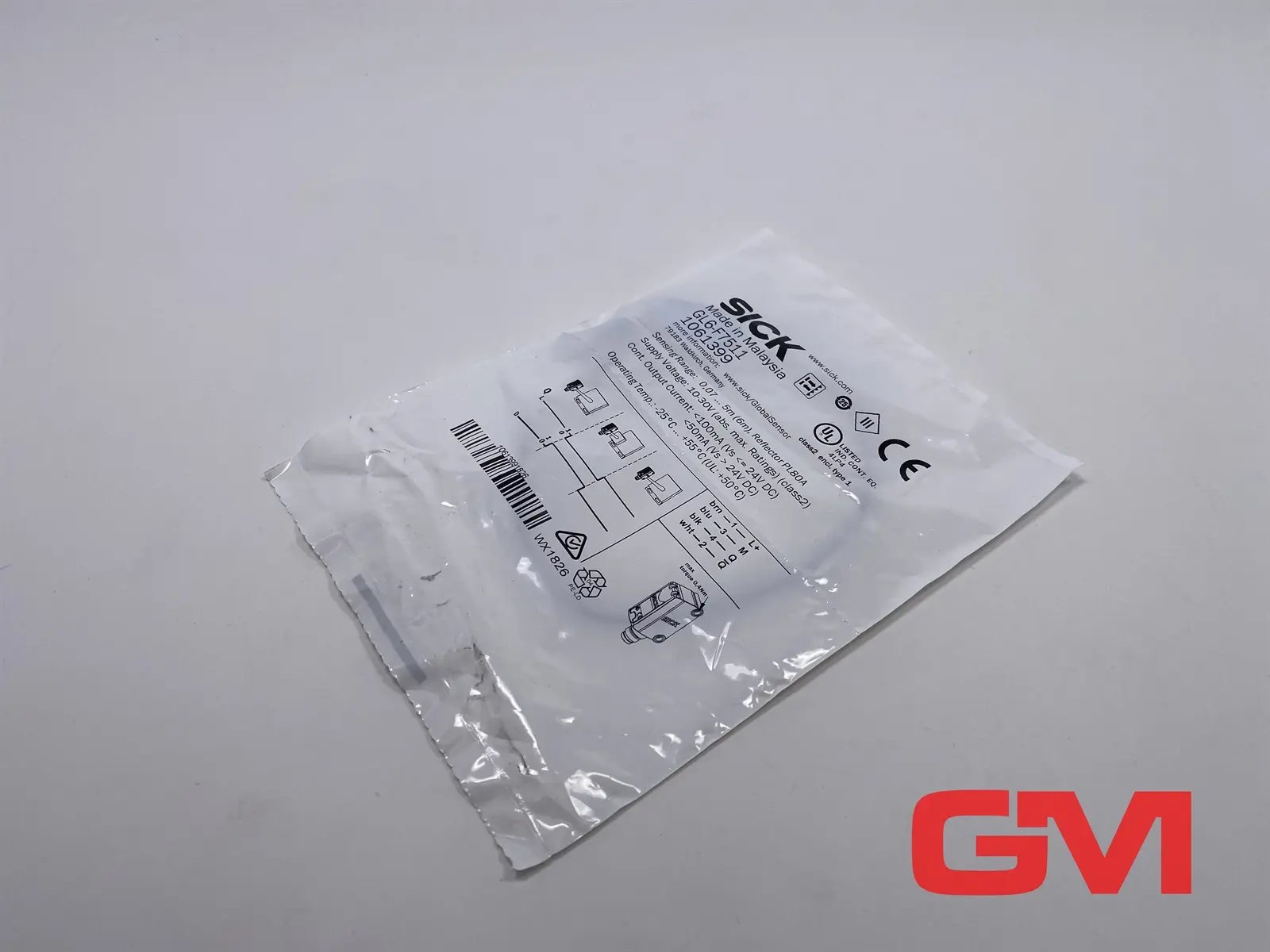 Produktfoto 1 von Sick Reflexions-Lichtschranke GL6-F7511 1061399 Photoelectric sensor GL6