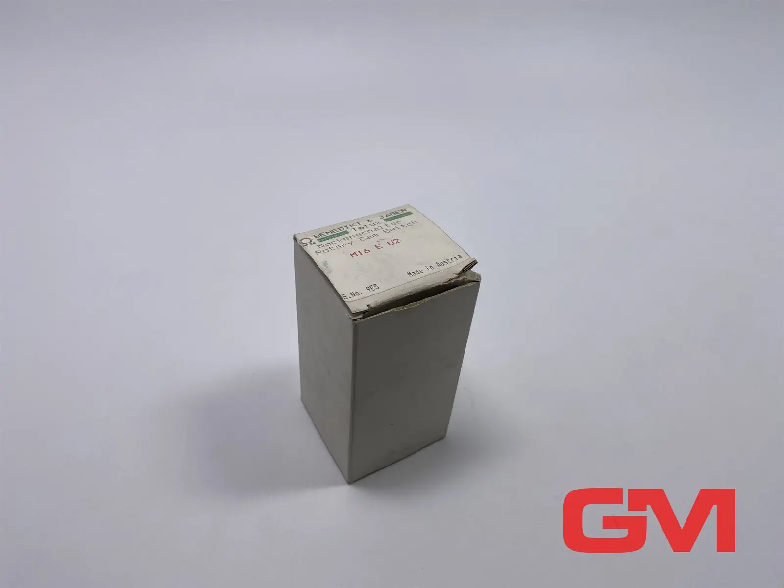 Produktfoto 1 von Benedikt & Jäger Nockenschalter M16 E U2 rotary cam switch 25A 400V AC