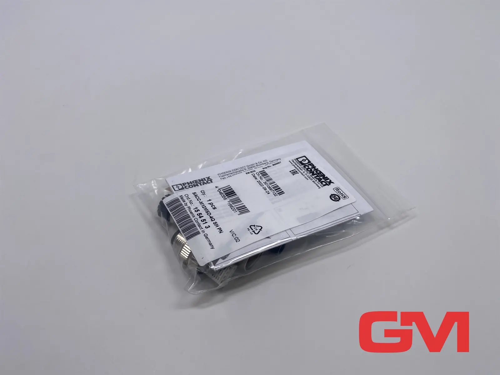 Produktfoto 1 von Phoenix Contact Datensteckverbinder SACC-M12MSD-4Q SH PN data connector 1554513