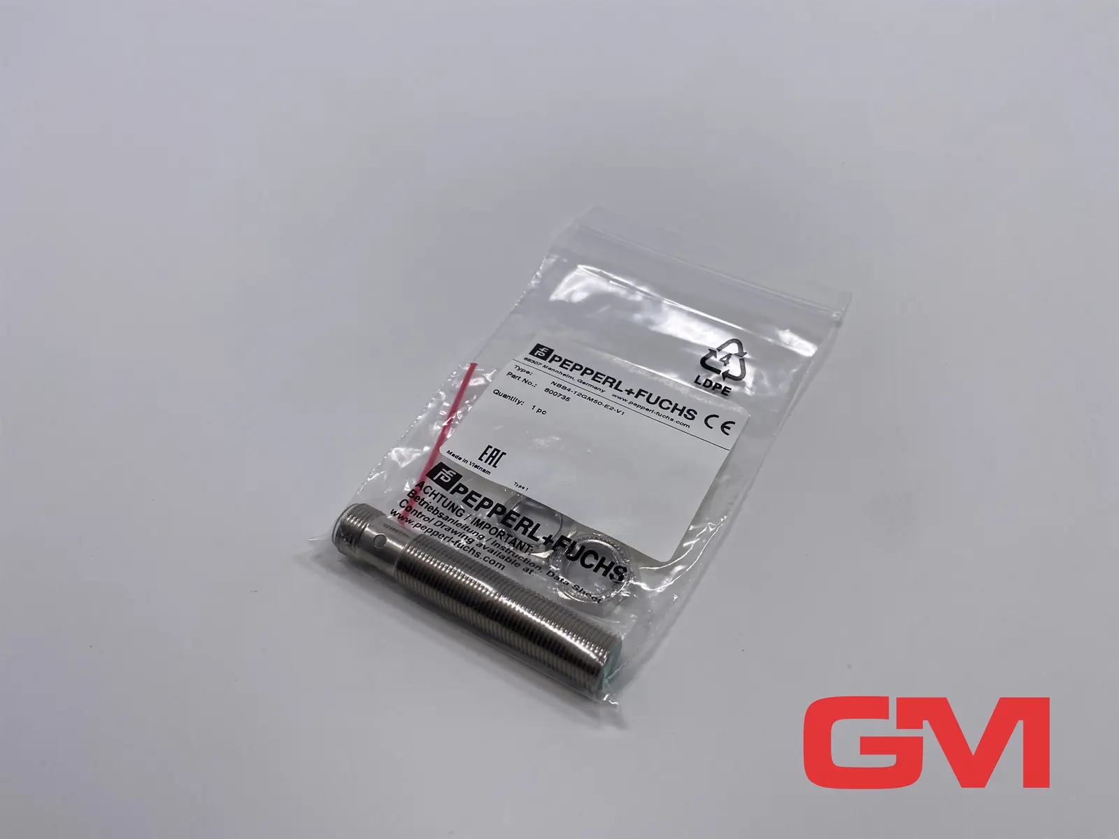 Produktfoto 1 von Pepperl + Fuchs NBB4-12GM50-E2-V1 inductive sensor 800735 Schließer (NO)