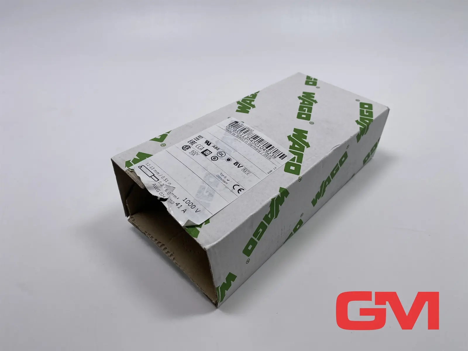 Produktfoto 1 von VE 15x Wago 2-Leiter-Durchgangsklemme 782-604 through terminal block 6mm²
