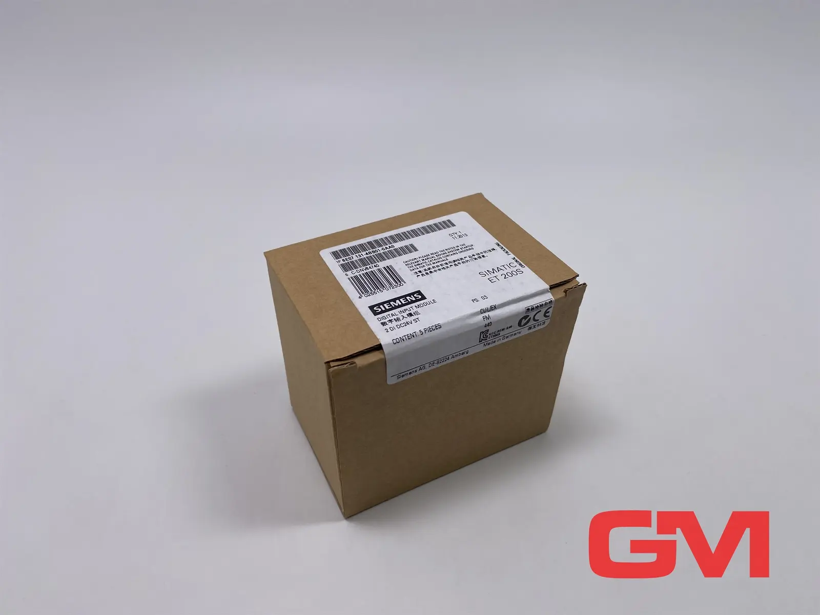 Produktfoto 1 von VE 5x Siemens Eingangsmodul 6ES7131-4BB01-0AA0 digital input module 2 DI FS: 03