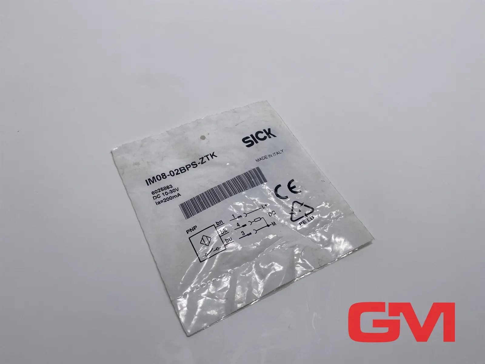 Produktfoto 1 von Sick Induktiver Näherungssensor IM08-02BPS-ZTK proximity sensor 6025863