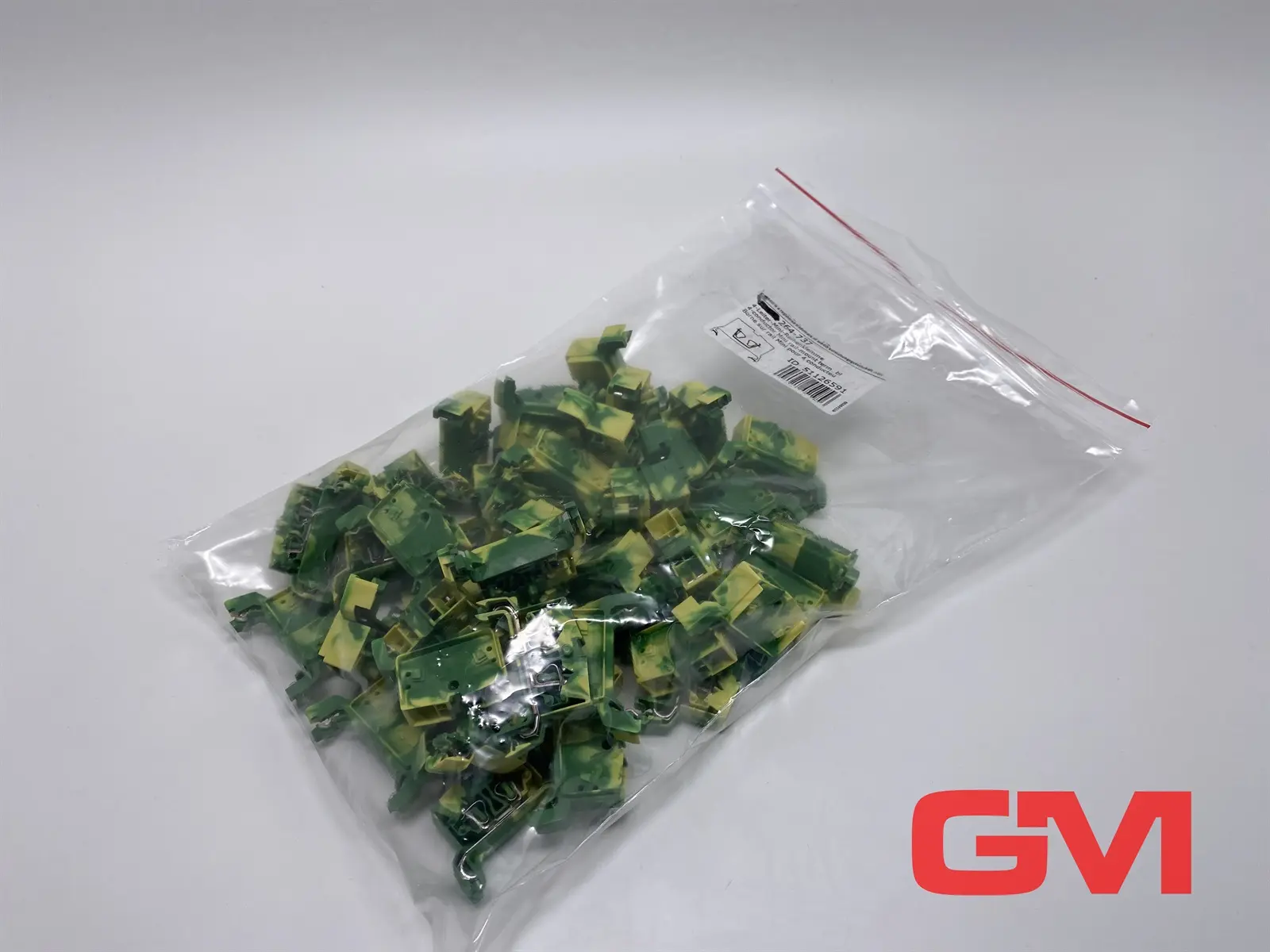 Produktfoto 1 von VE 44x Wago 4-Leiter-Mini-Reihenklemme 264-737 mini rail-mount terminal block