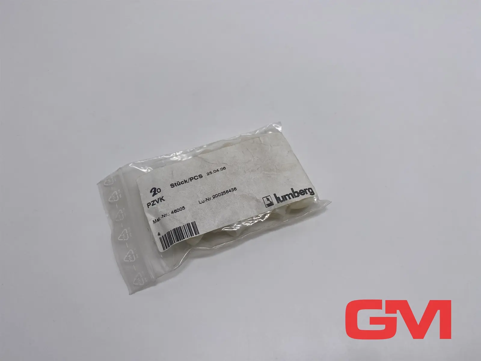 Produktfoto 1 von VE 20x Lumberg Kappe-Staubschütz PZVK dust cover PVC weiß für Buchse M12