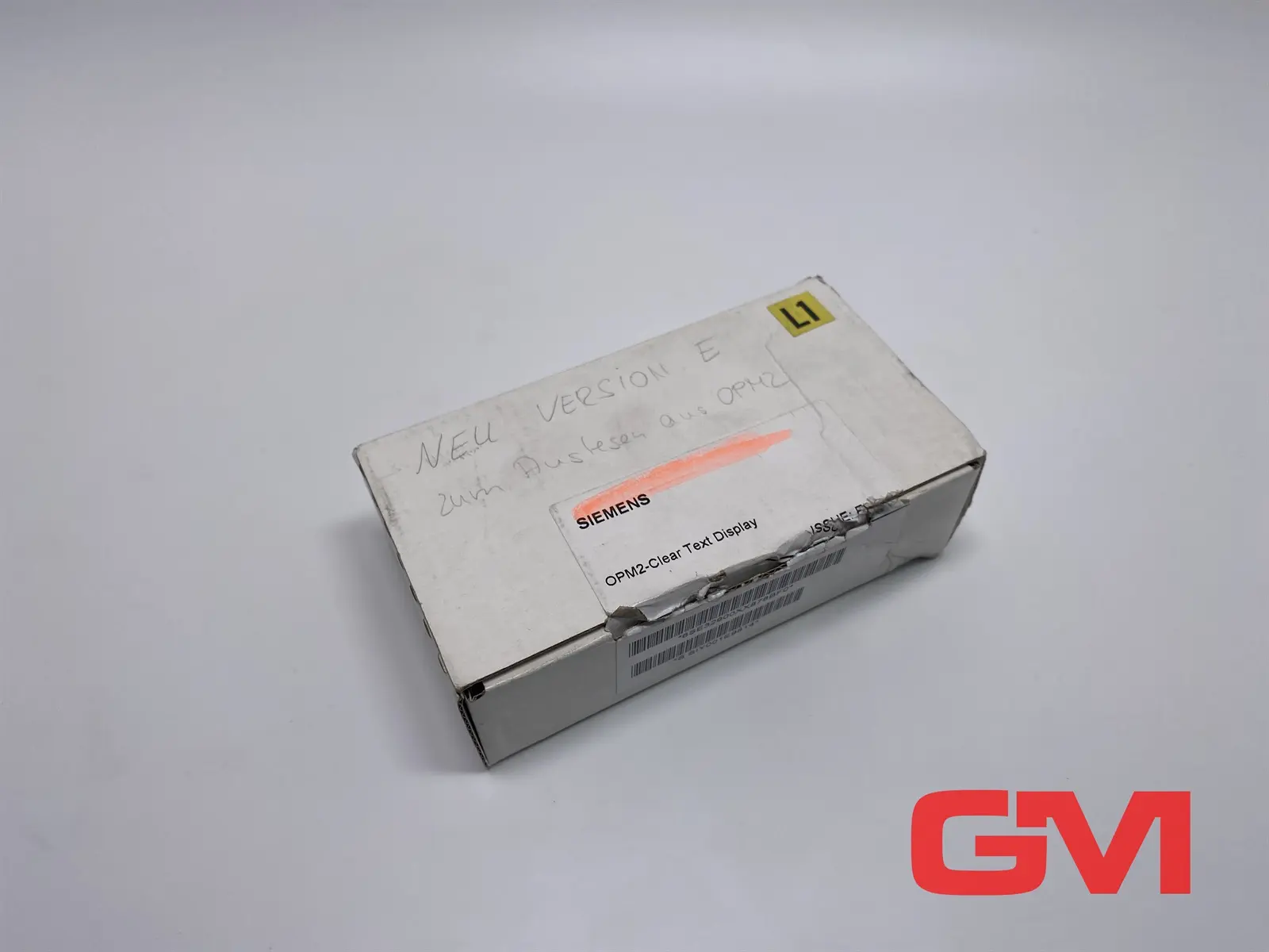 Produktfoto 1 von Siemens Bedienfeld 6SE3290-0XX87-8BF0 Panel OPM2-Clear Text Display Version E