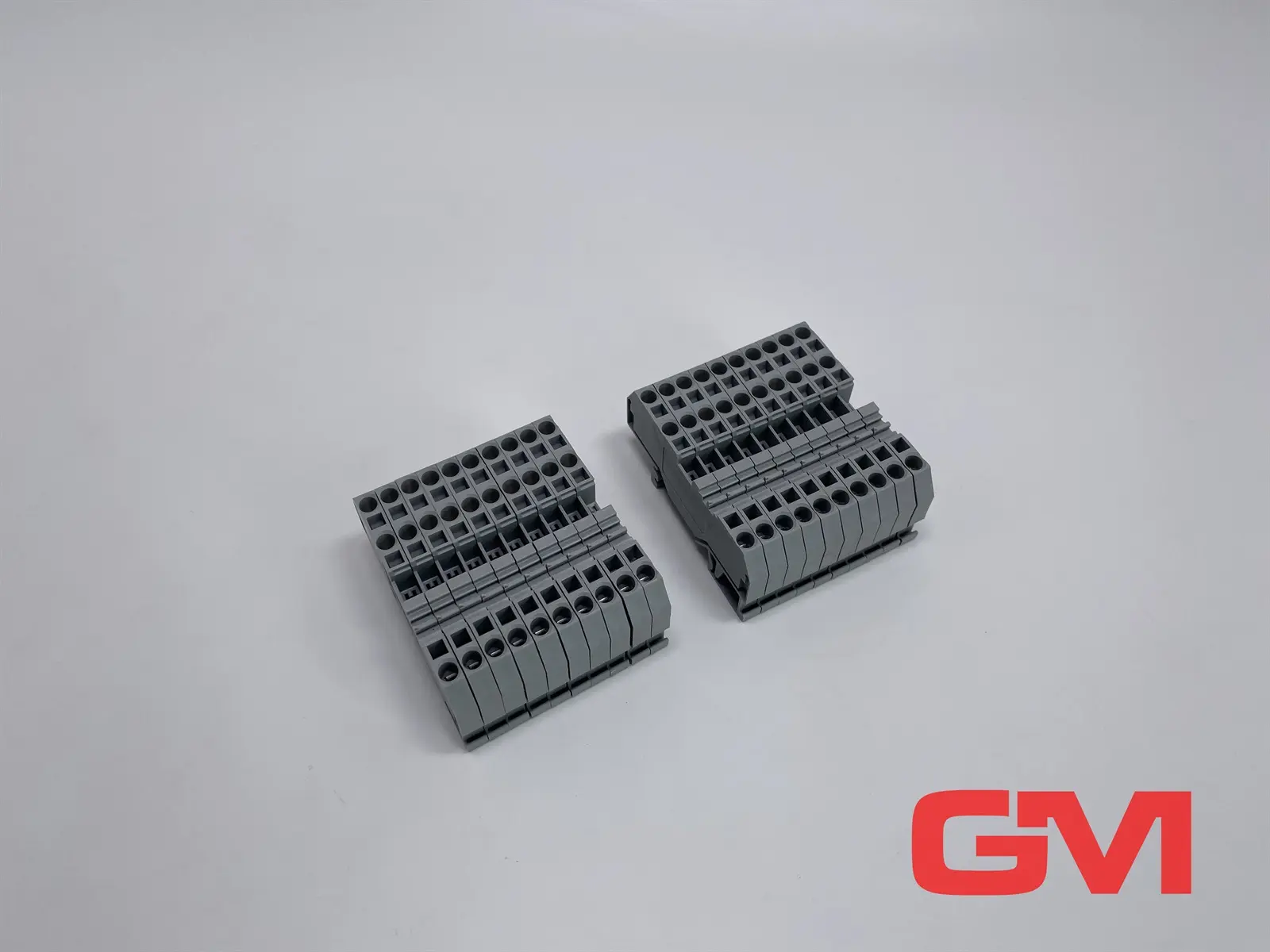 Produktfoto 1 von VE 20x Wago Durchgangsklemme 281-681 terminal block Klemme 3-Leiter grau