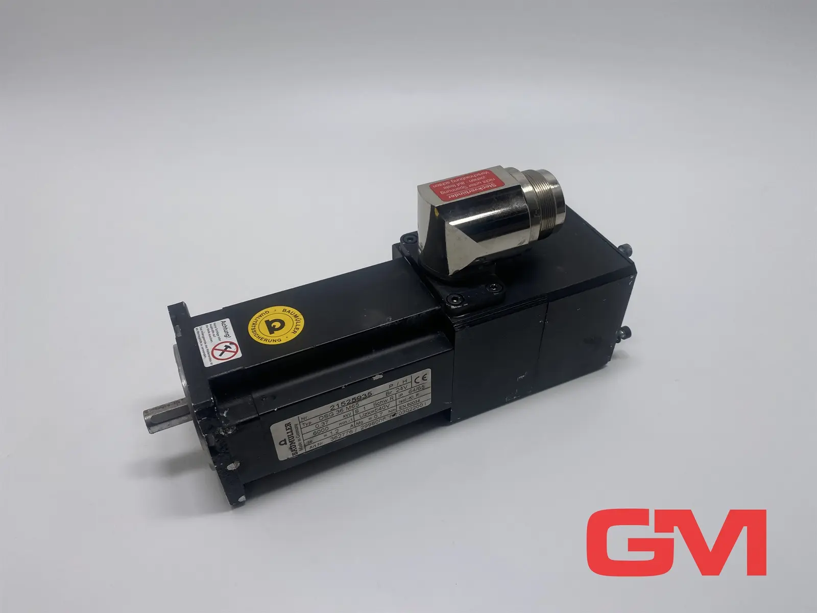 Produktfoto 1 von Baumüller Servomotor DSG 36 M65 servo drive 362776/2998005 0,37kW 6000 rpm