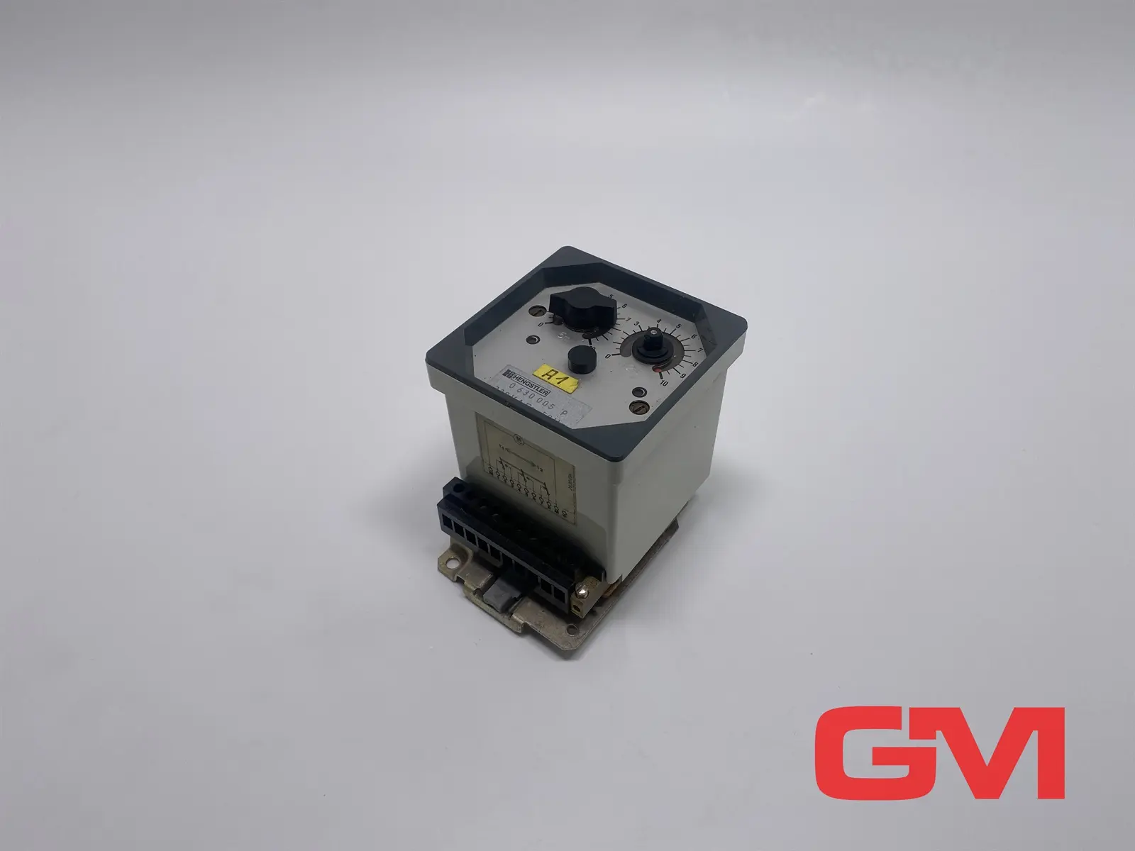 Produktfoto 1 von Hengstler Zeitrelais 0 630 005 P timing relays 220VAC 50Hz 0630005P Relais