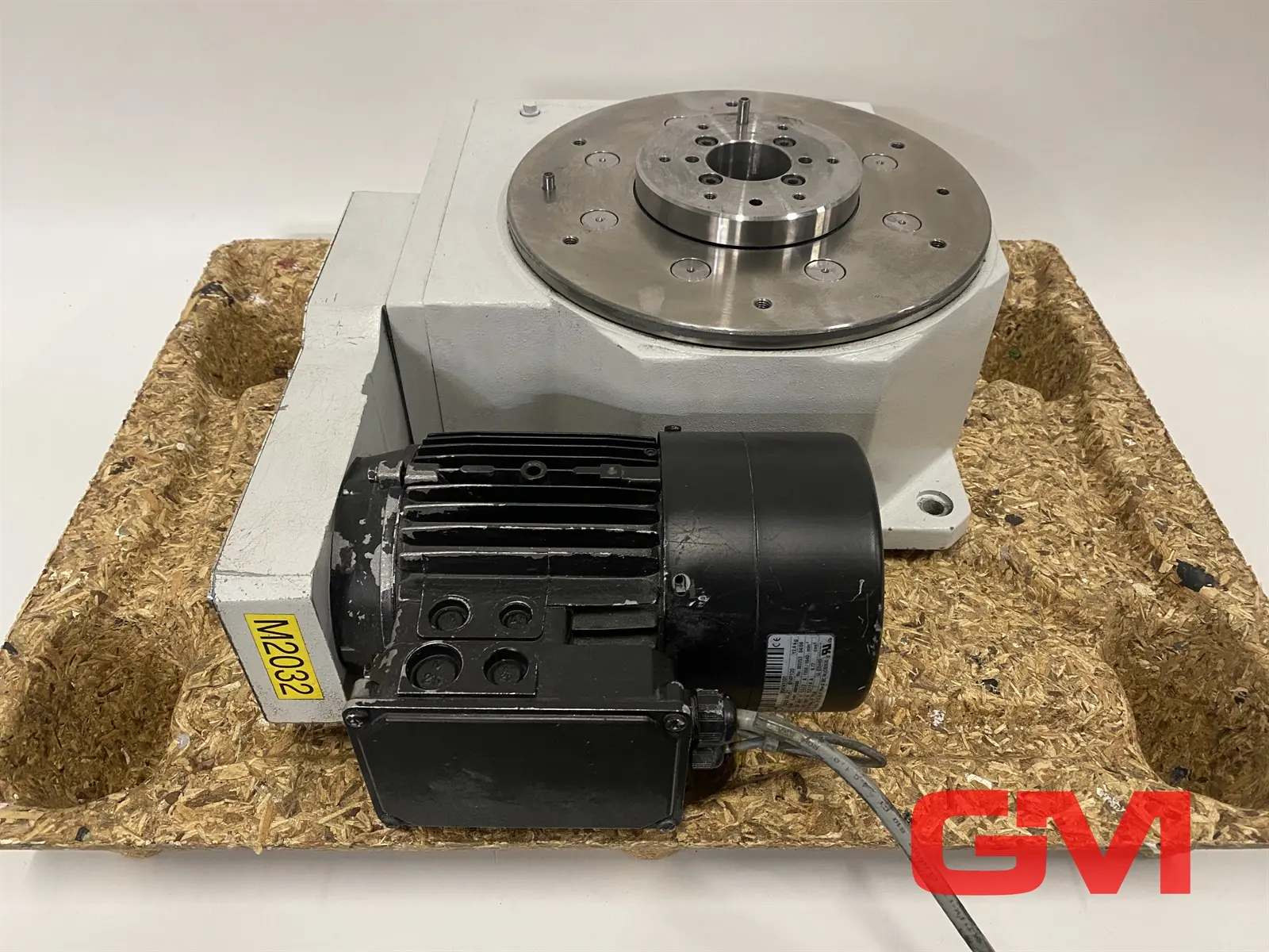Produktfoto 1 von Weiss Bremsmotor 5.5AZK 80L-4T B14P120 brake motor + TC Rundschalttisch TC 320T