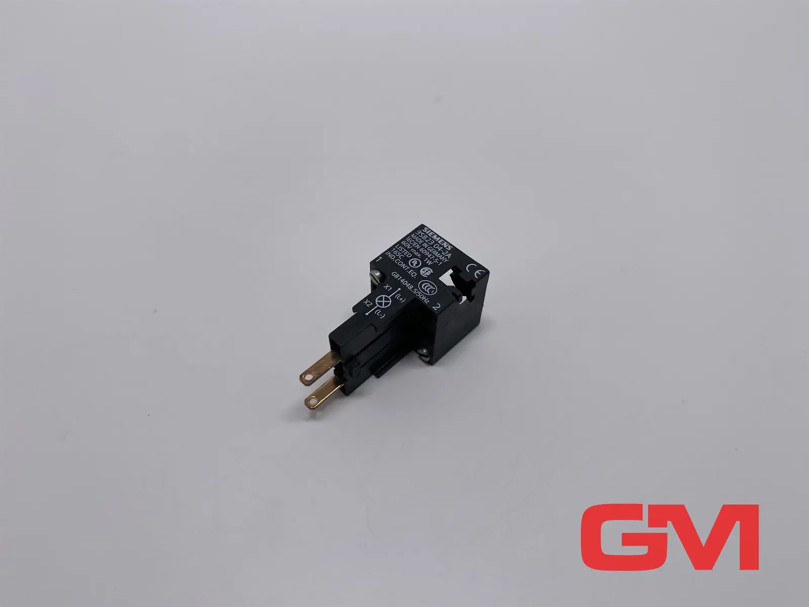 Produktfoto 1 von Siemens Lampenfassung 3SB2304-2A lamp holder Wedge-Base W2 X 4,6 d mit Halter