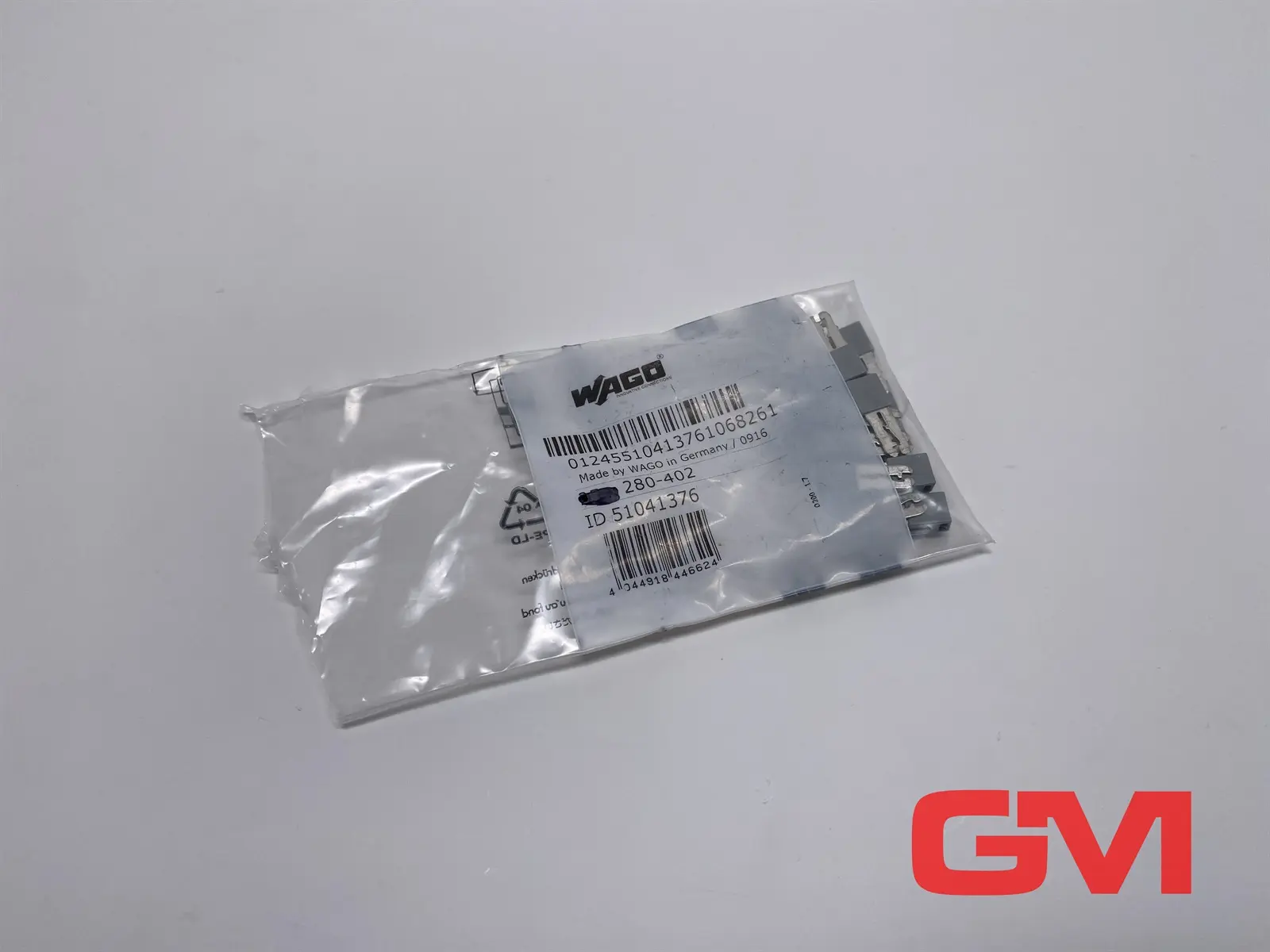 Produktfoto 1 von VE 17x Wago Brücker isoliert grau 280-402 jumper grey 24A 5x8mm Querbrücker