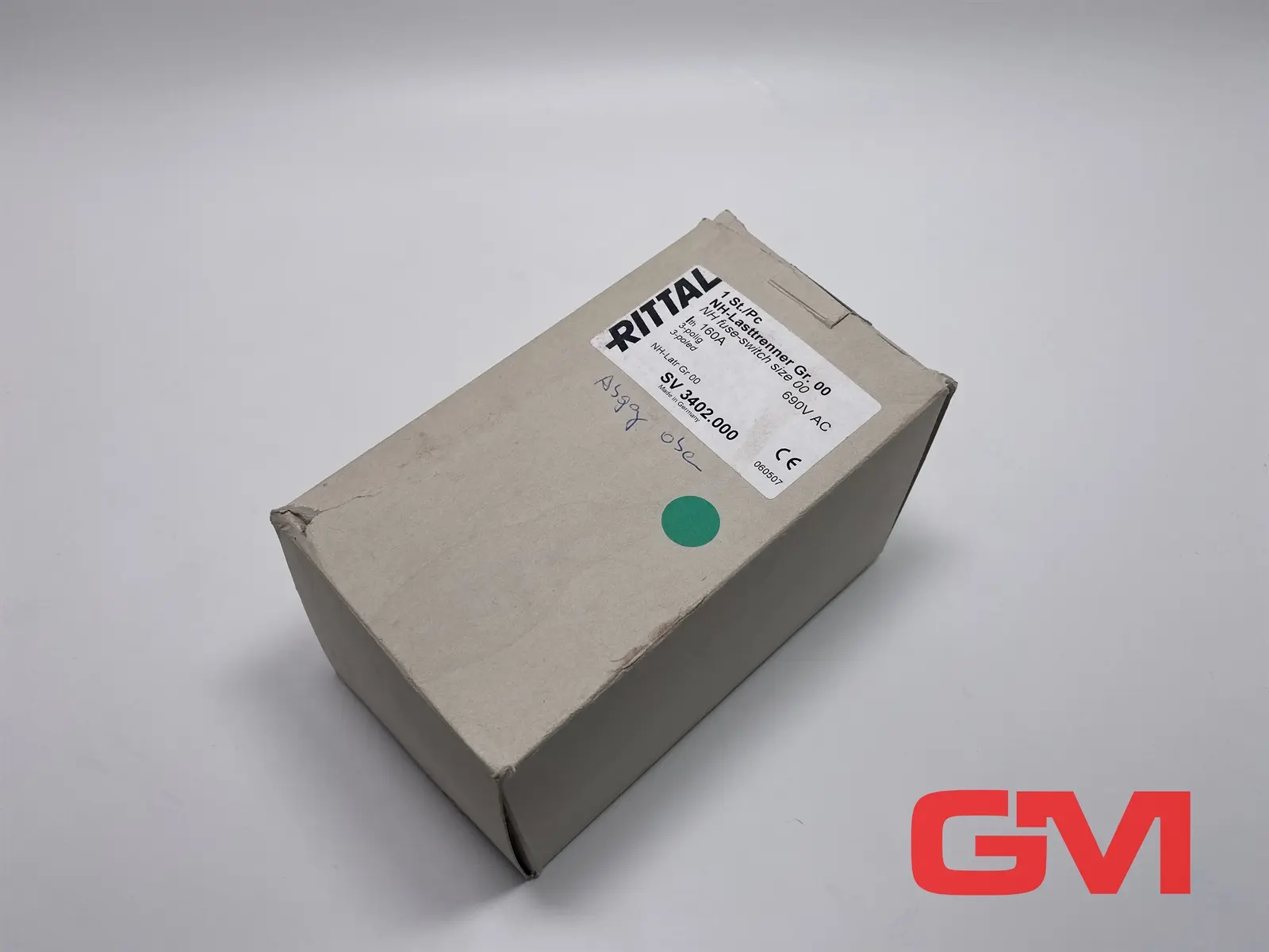 Produktfoto 1 von Rittal NH Lasttrenner SV 3402.000 switch disconnector Gr. 00 160A 690V 3-polig